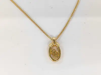 GP Hardware CD Logo Necklace