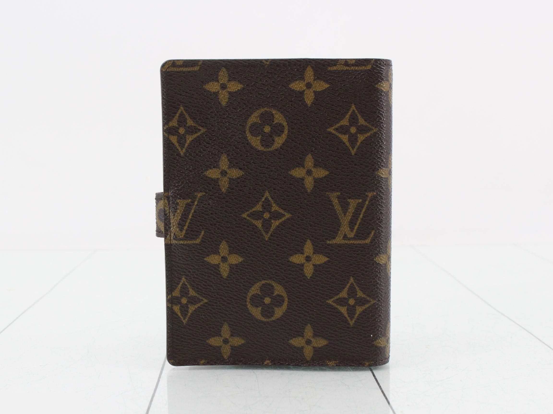 R20005 Monogram Agenda PM Notebook Cover — view 2