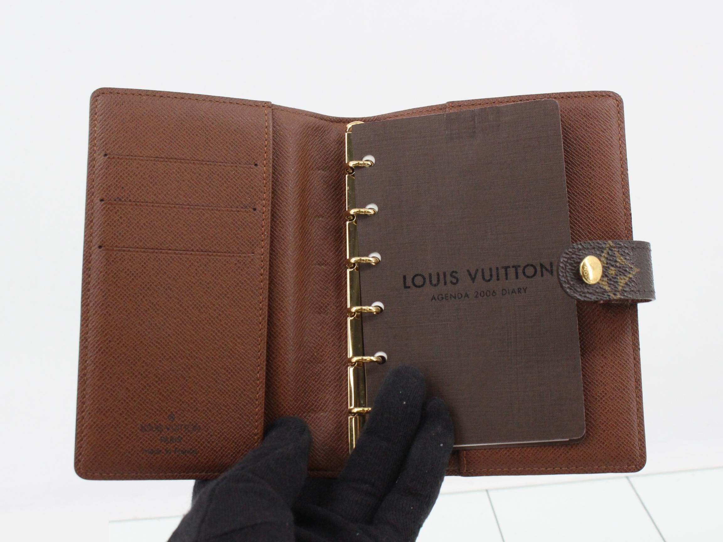 R20005 Monogram Agenda PM Notebook Cover — view 4