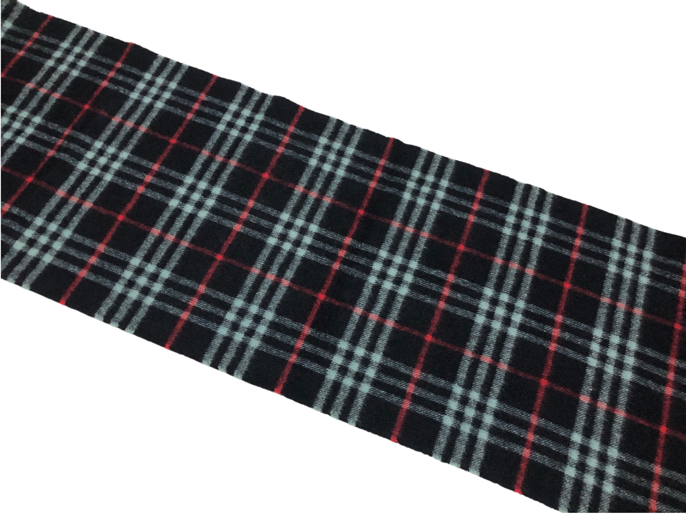 scarf, check pattern, 100% cashmere. — view 10