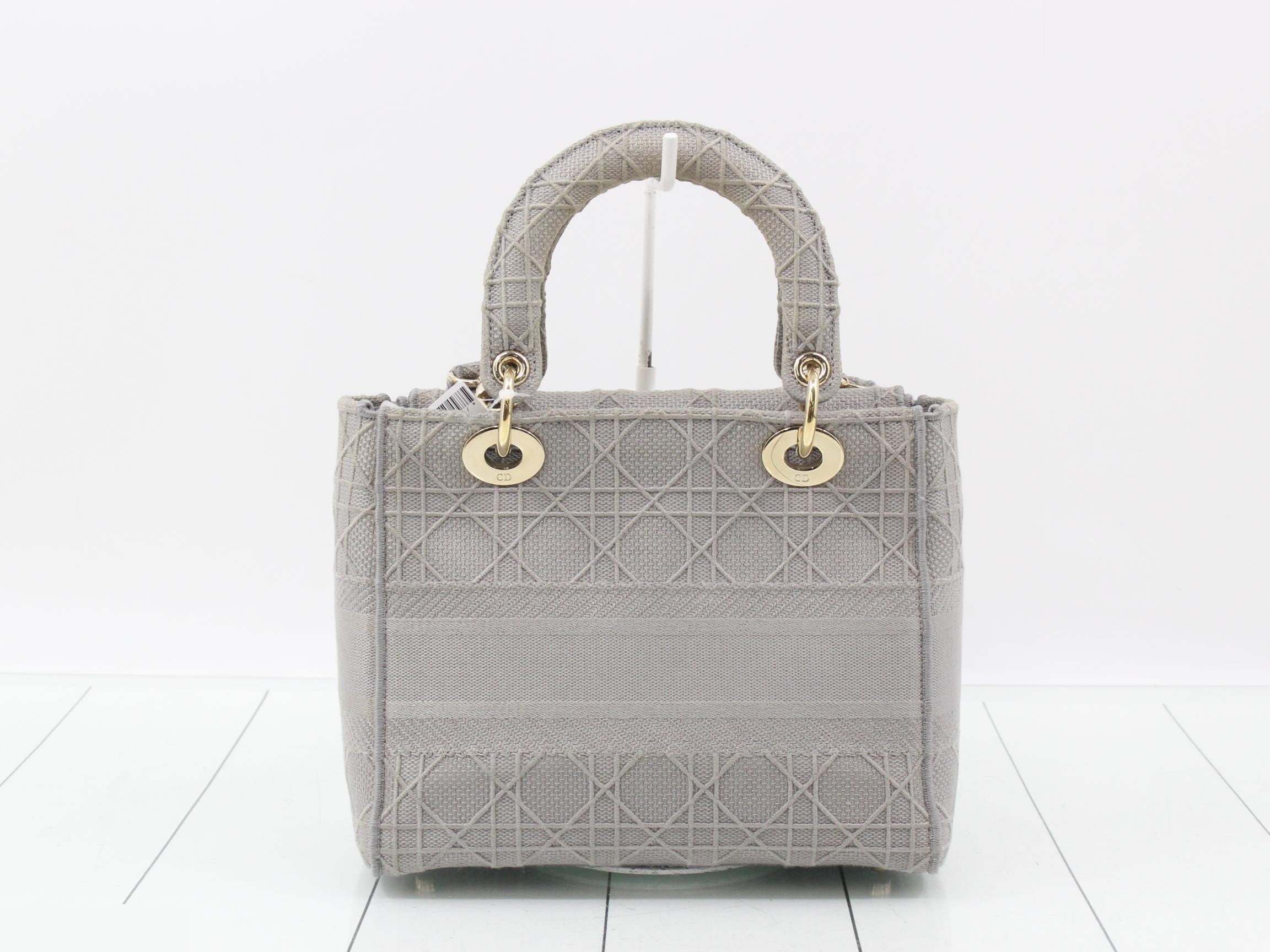 Cannage Lady D Shoulder Bag (2-Way) — view 2