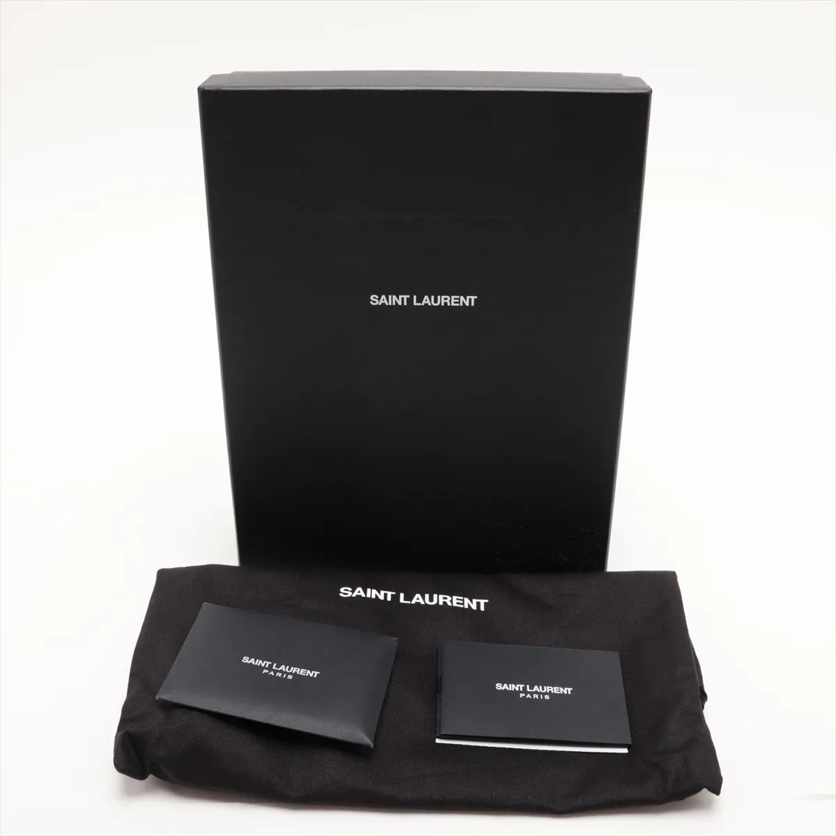 Envelope 695108 Leather Chain Wallet Black 695108 — view 9