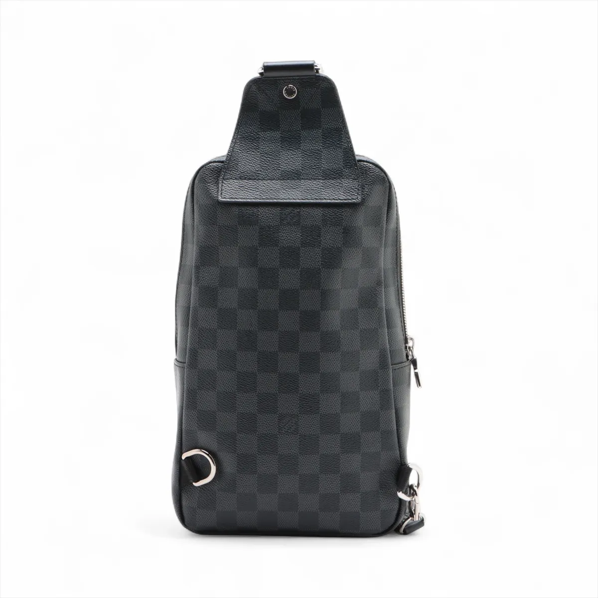 Damier Graphite Avenue Sling Bag N41719 MB0260 Black (RFID detected) — view 2
