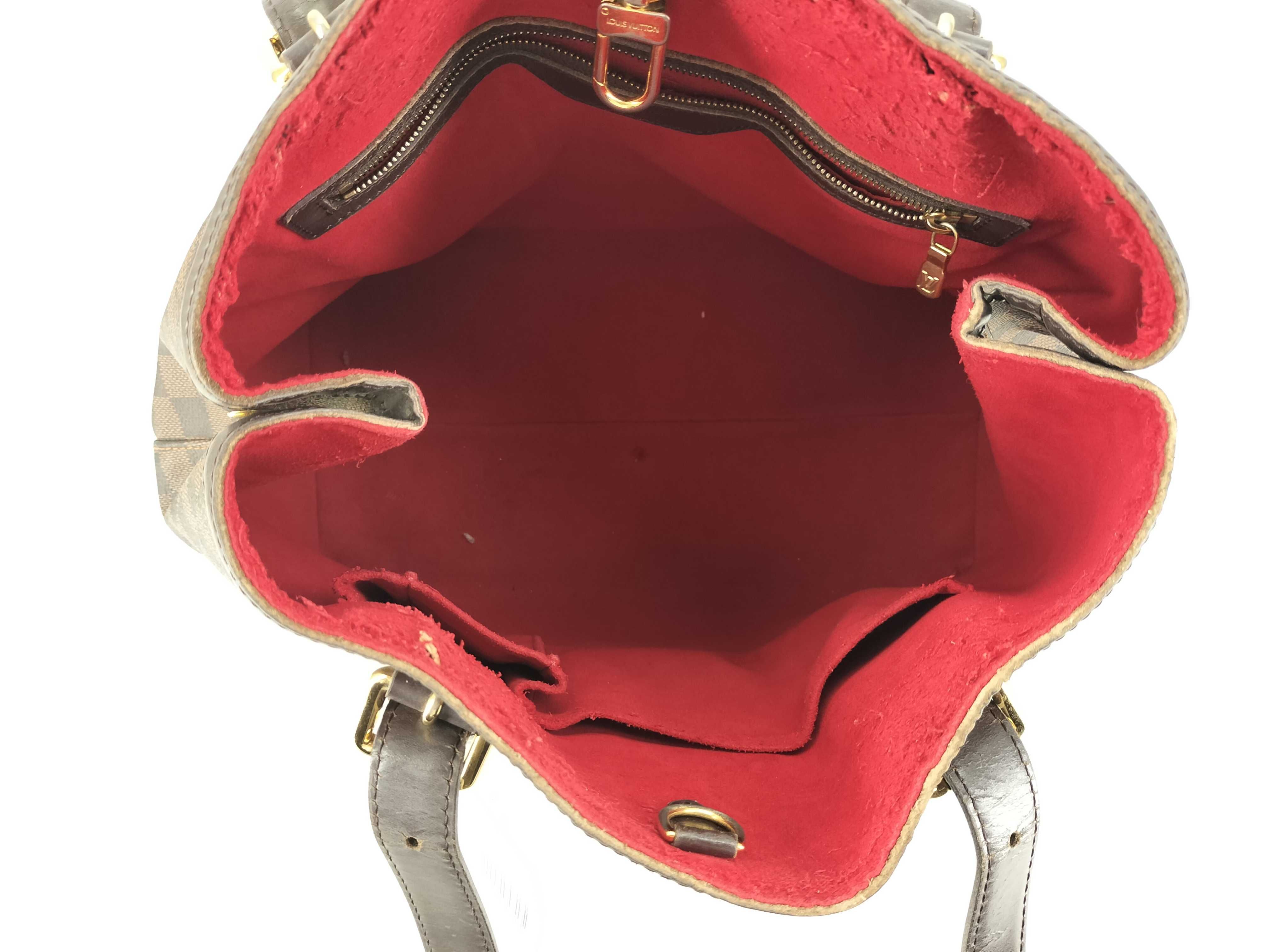 Damier N51204 Hampstead MM Tote Bag — view 9