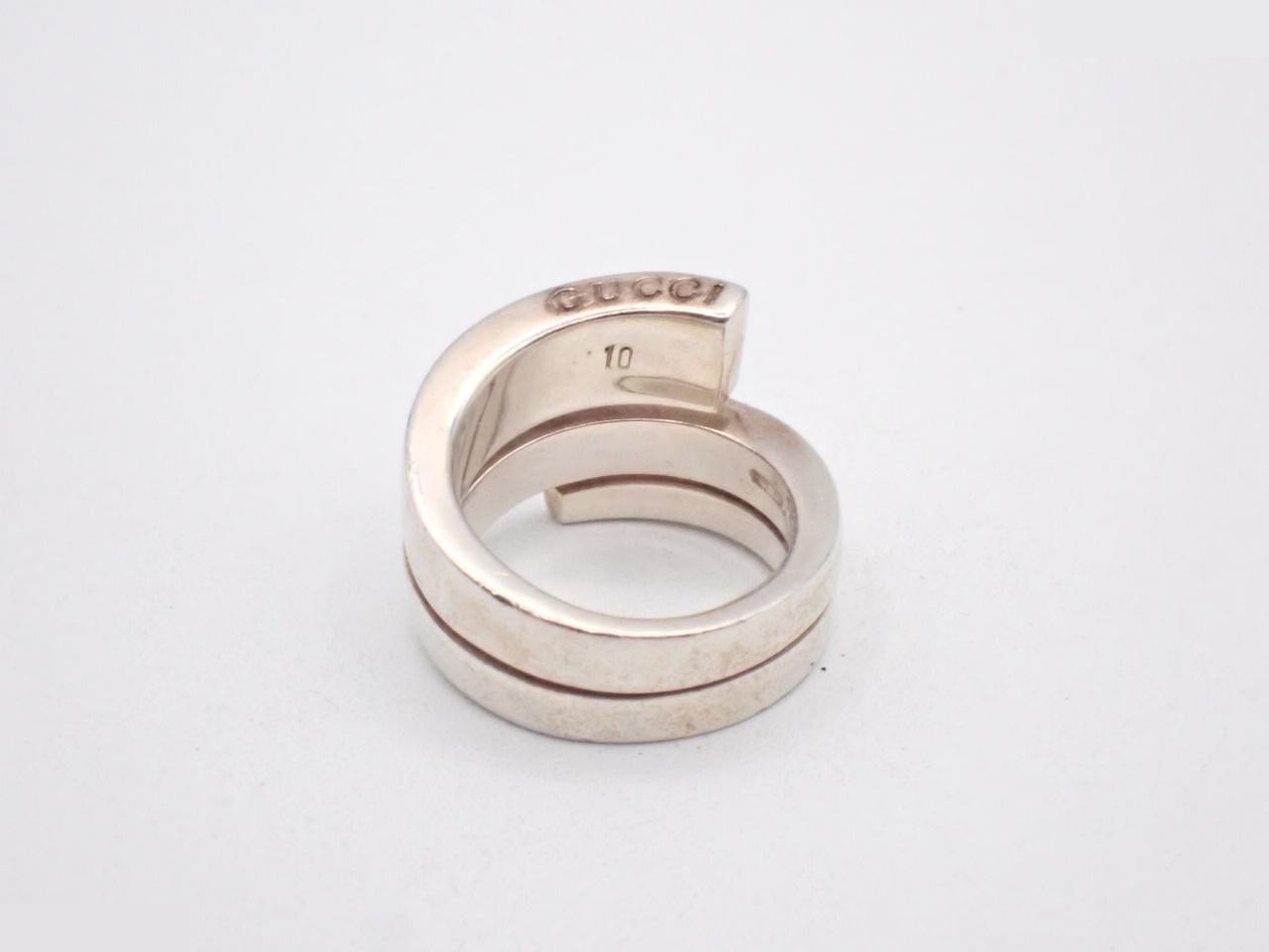 Ring, 925 sterling silver, 11.1g, stamped #10 — view 2