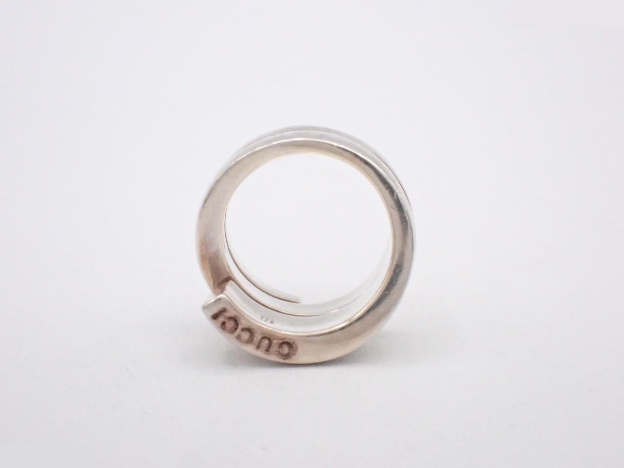 Ring, 925 sterling silver, 11.1g, stamped #10 — view 3