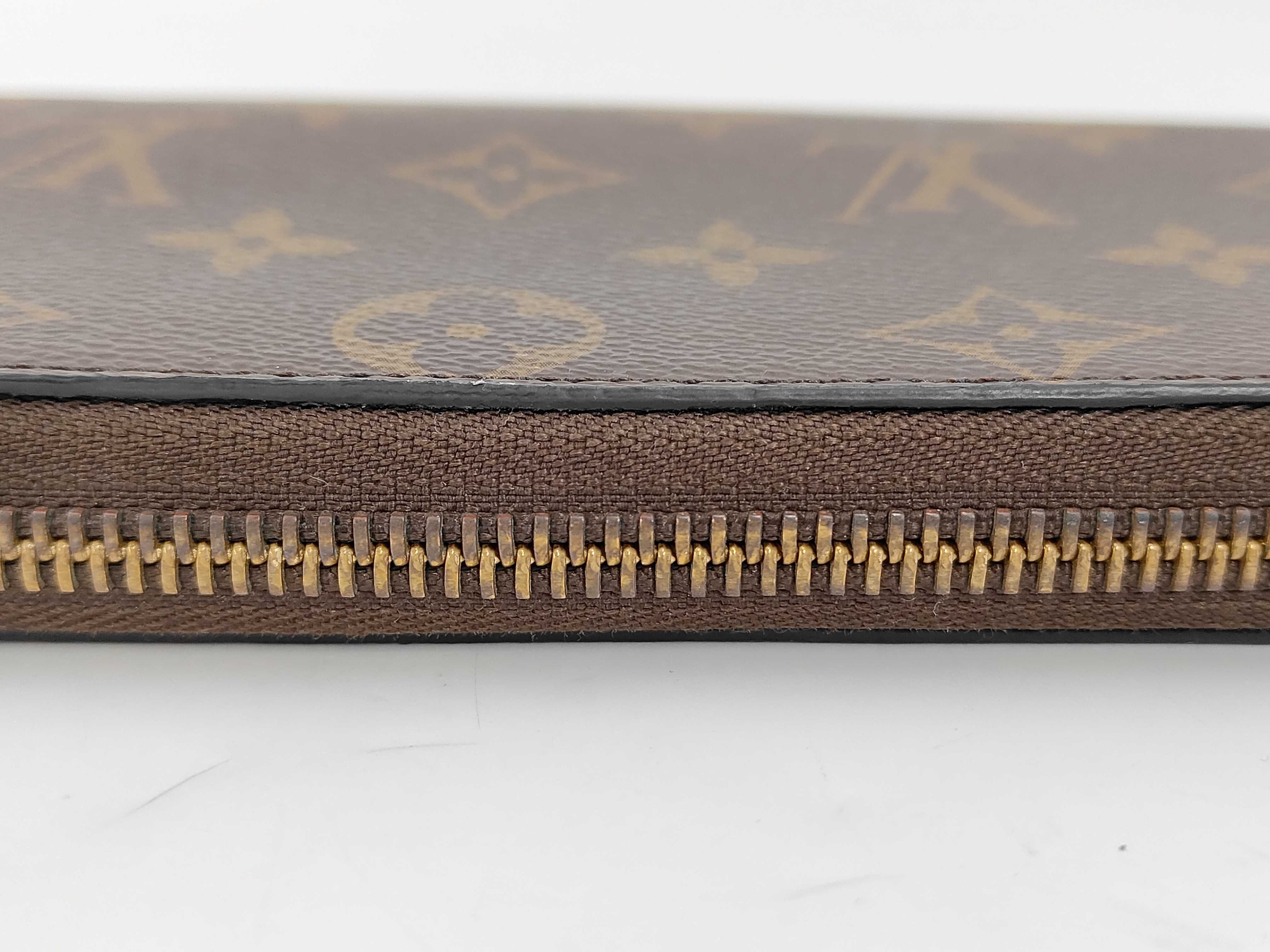 Monogram Portefeuille Clemence IC Tag Fuchsia Gold Hardware CT4270 Wallet — view 4