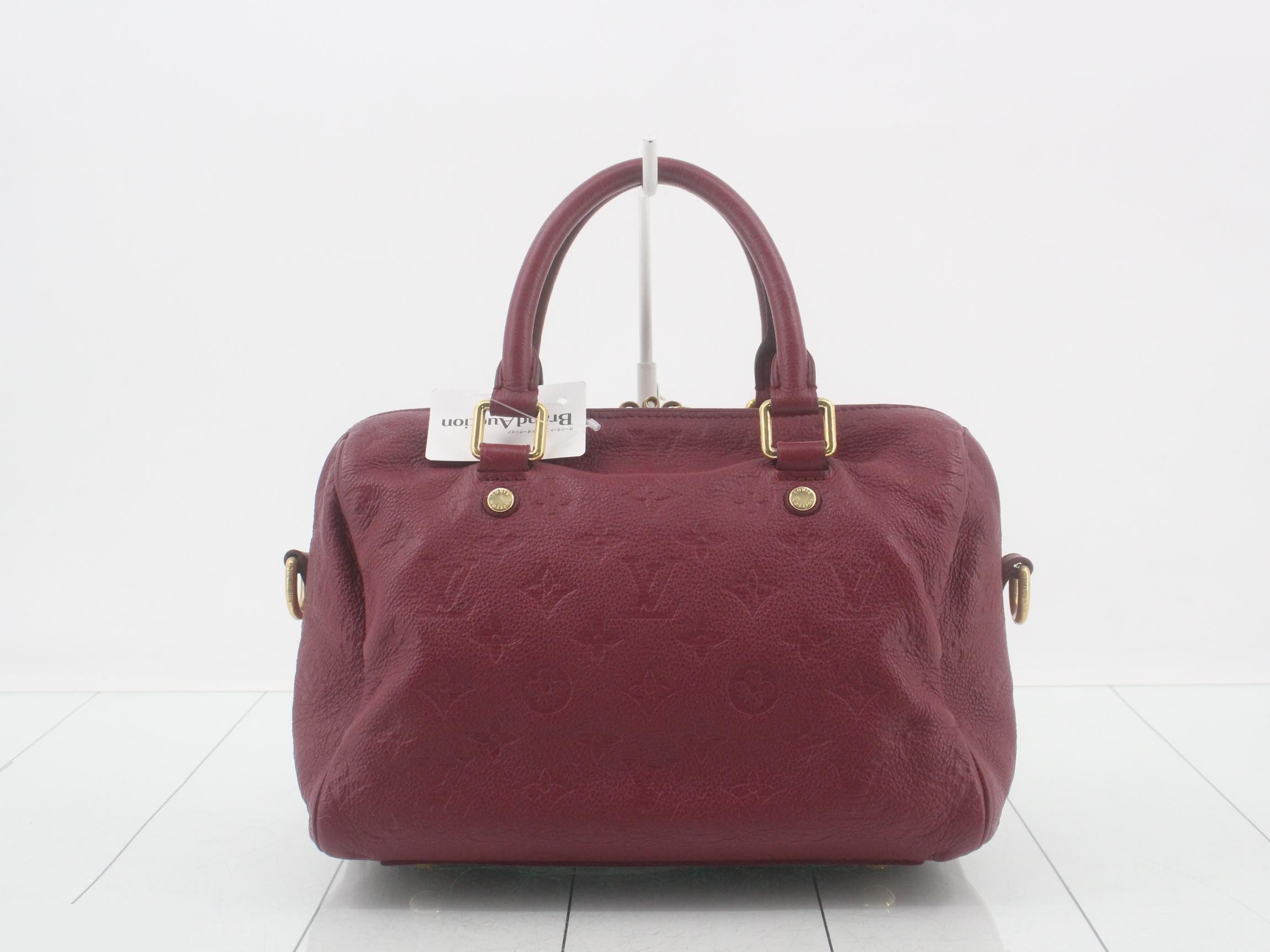 Monogram Empreinte Speedy Bandoulière 25 Aurore Handbag — view 2