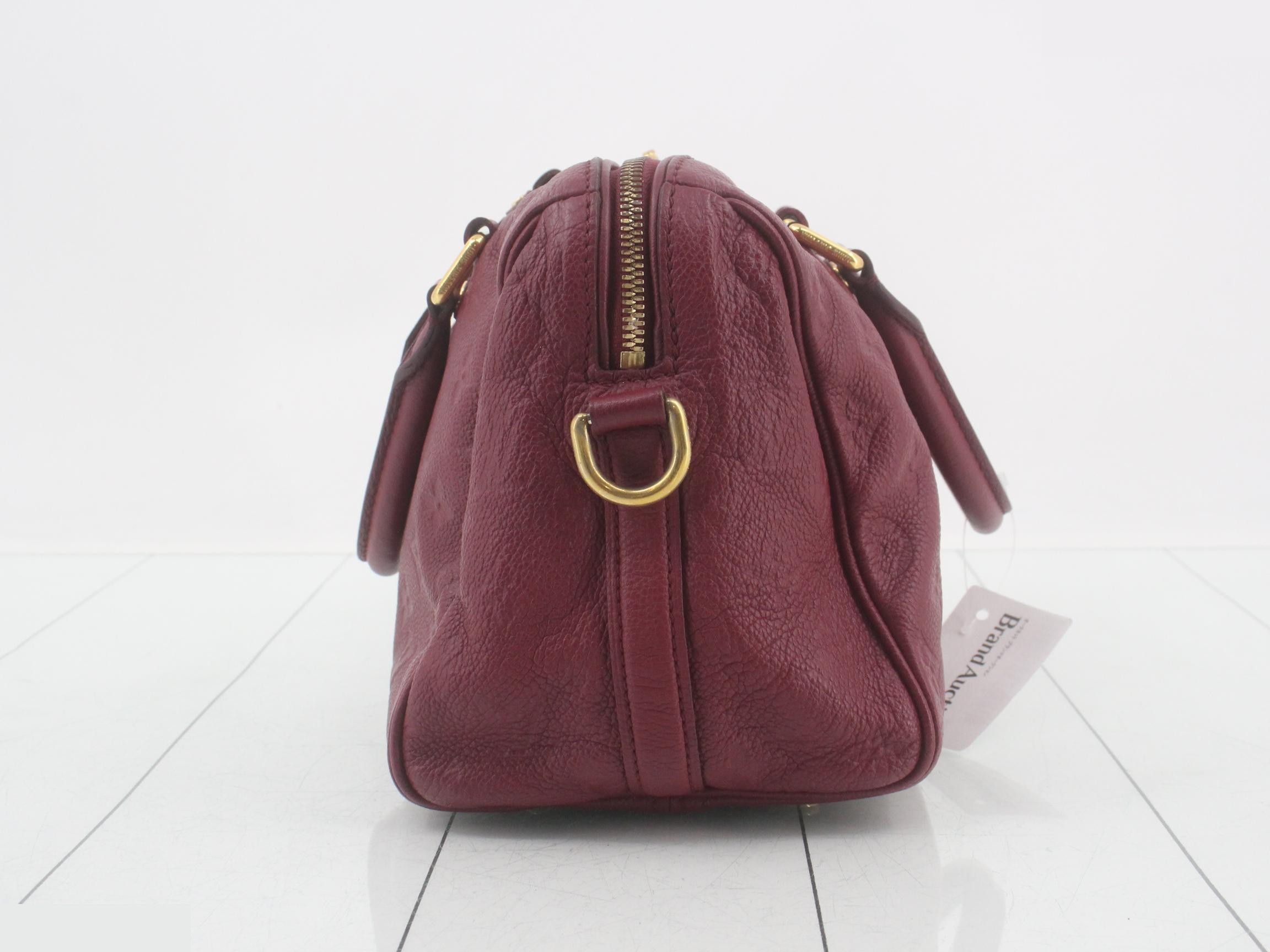 Monogram Empreinte Speedy Bandoulière 25 Aurore Handbag — view 3