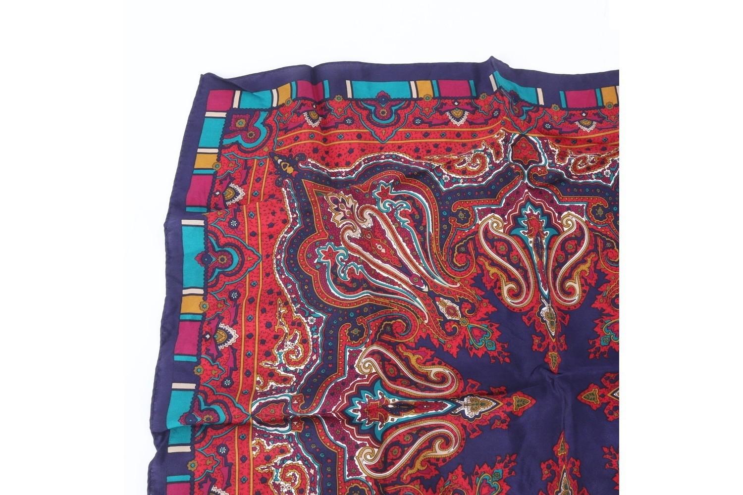 100% Silk Scarf with Tag — view 2