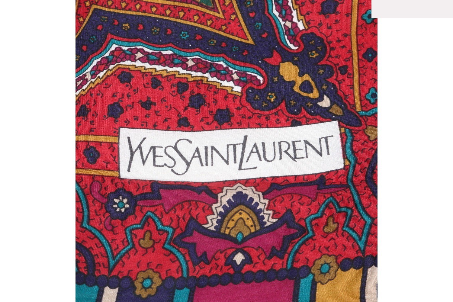 100% Silk Scarf with Tag — view 6