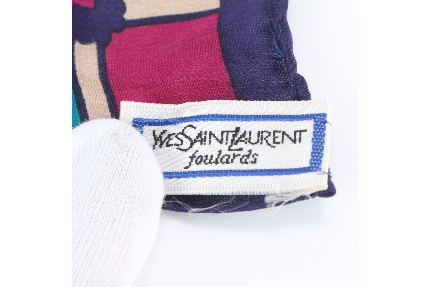 100% Silk Scarf with Tag — view 7