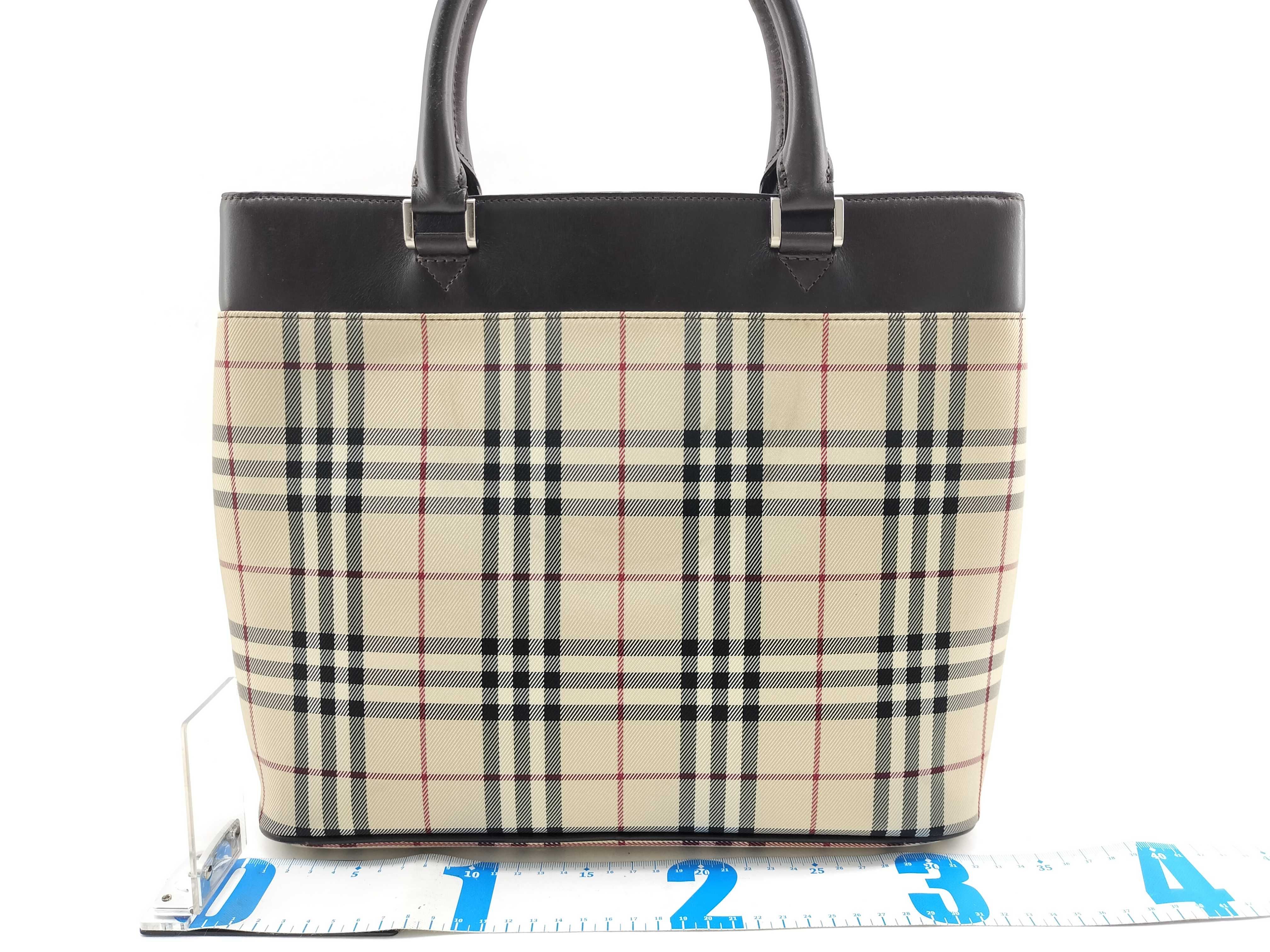 Nova Check Handbag Tote Bag — view 2