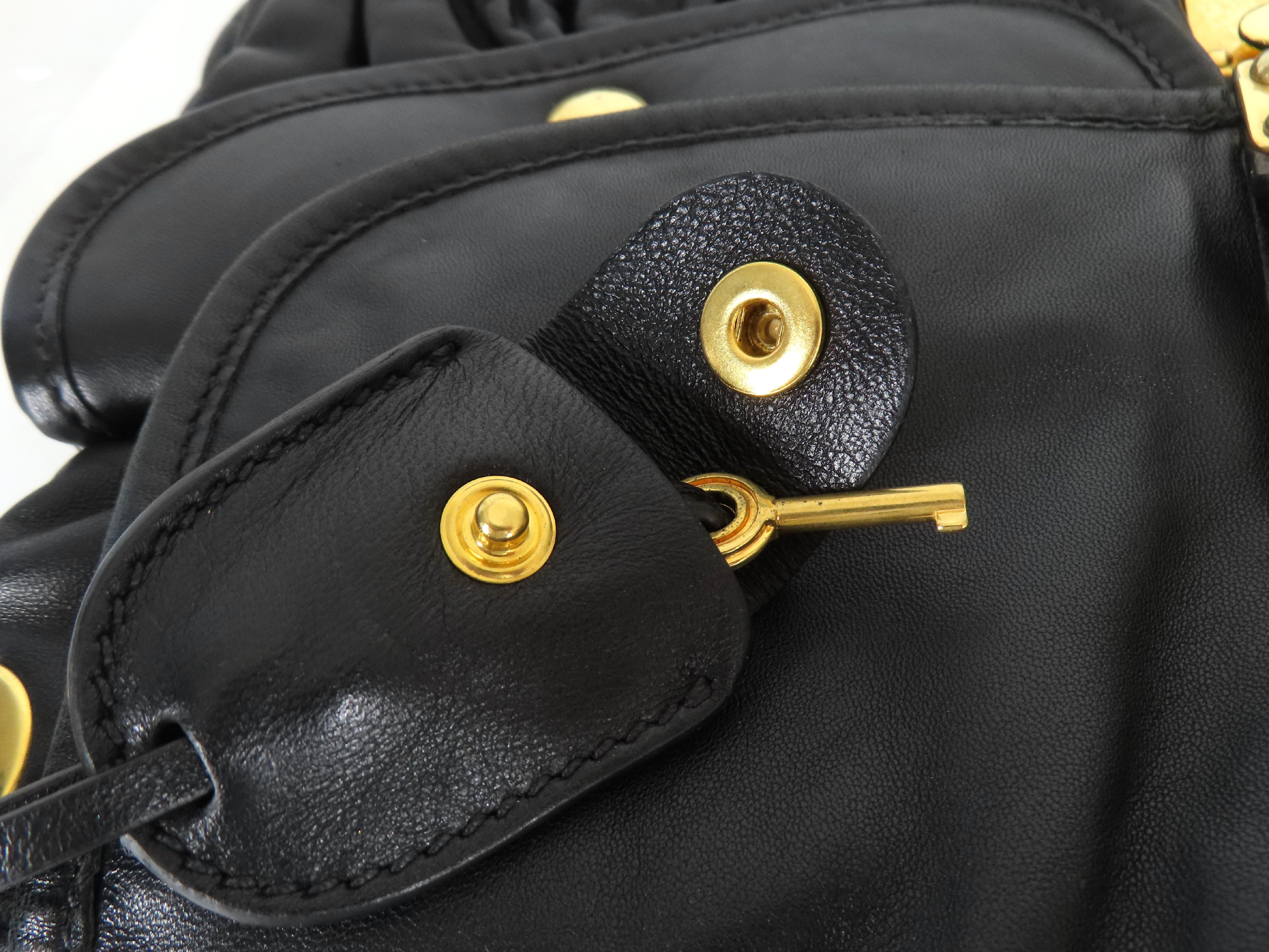 Matelassé Shoulder Bag Handbag Black Handbag — view 14