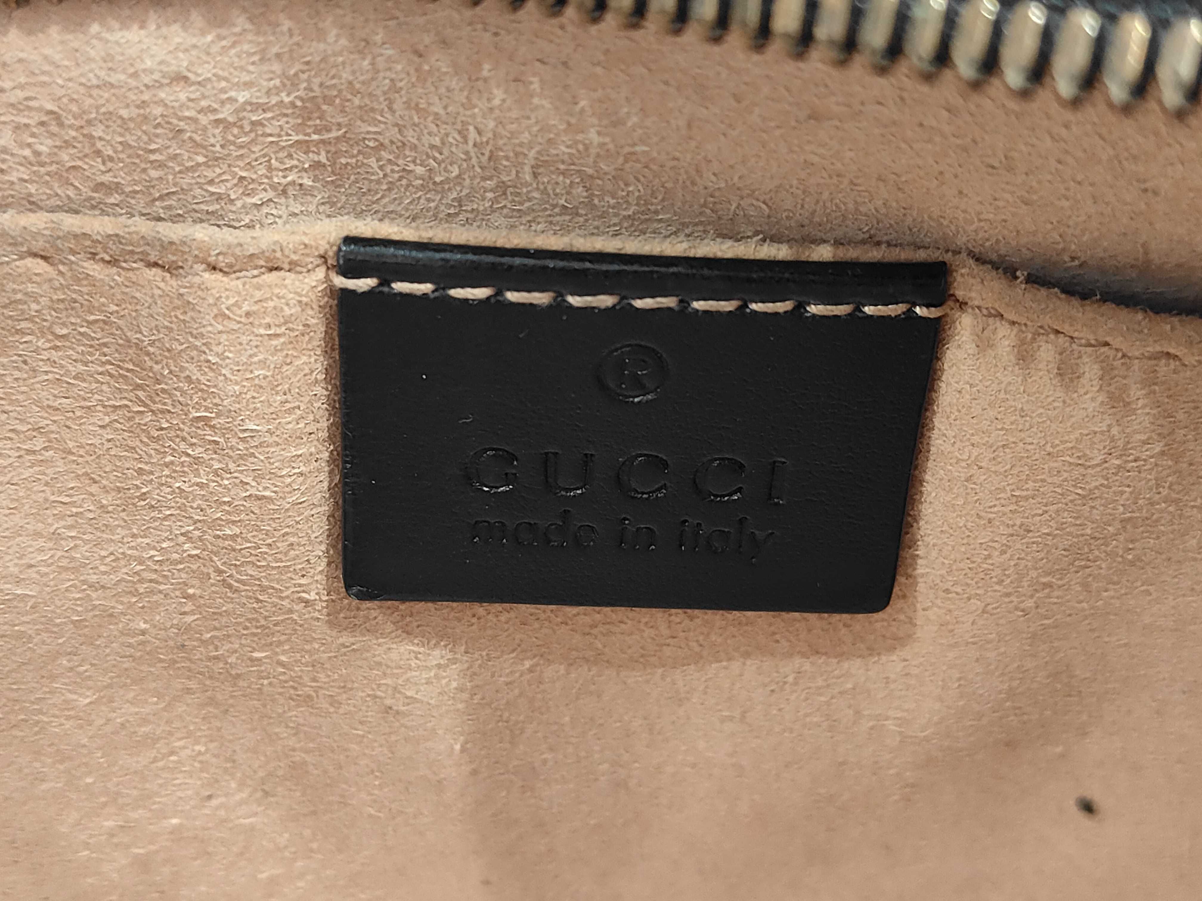 GG Marmont Leather Chain Shoulder Bag 447632 — view 11