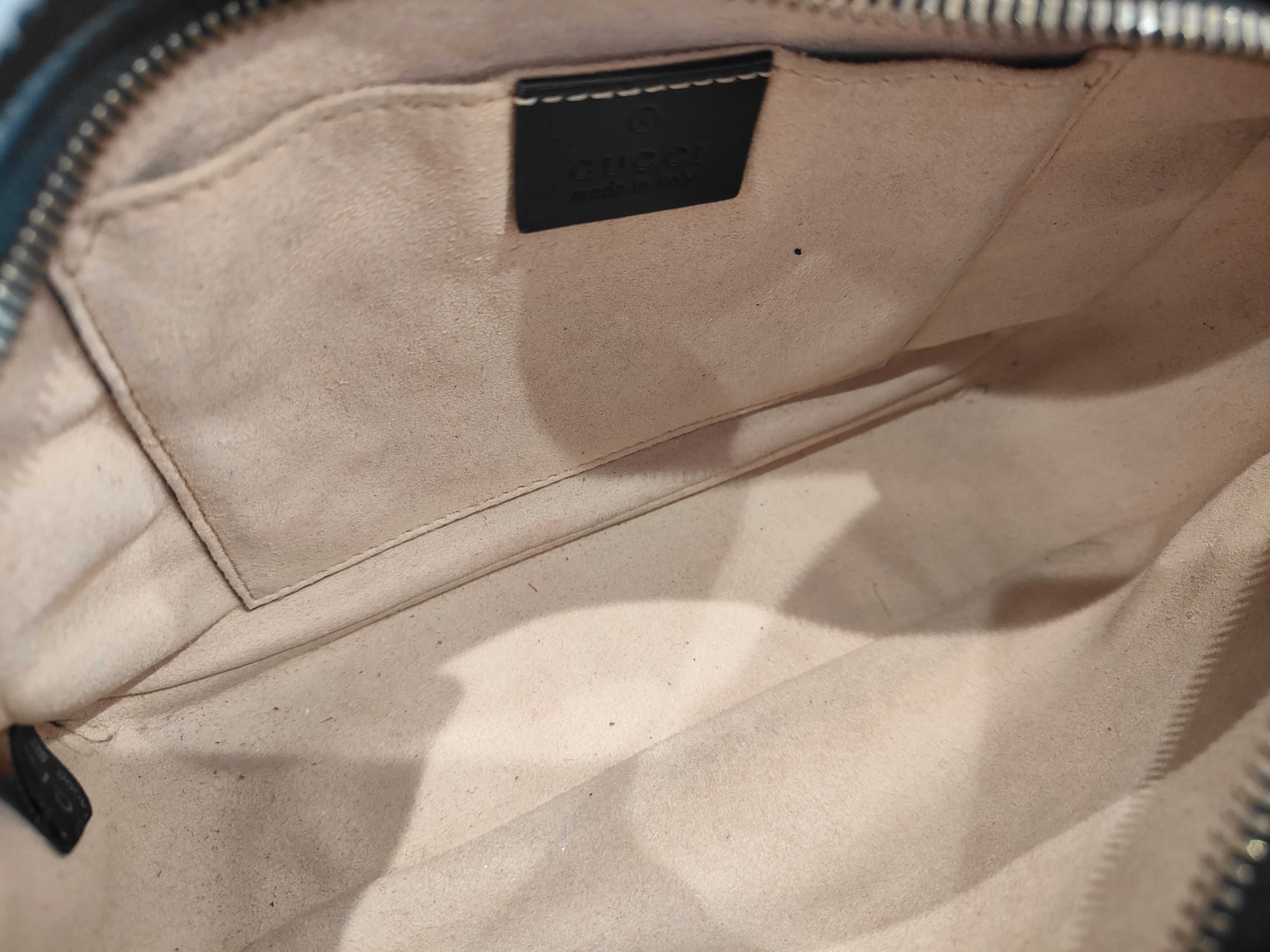 GG Marmont Leather Chain Shoulder Bag 447632 — view 10