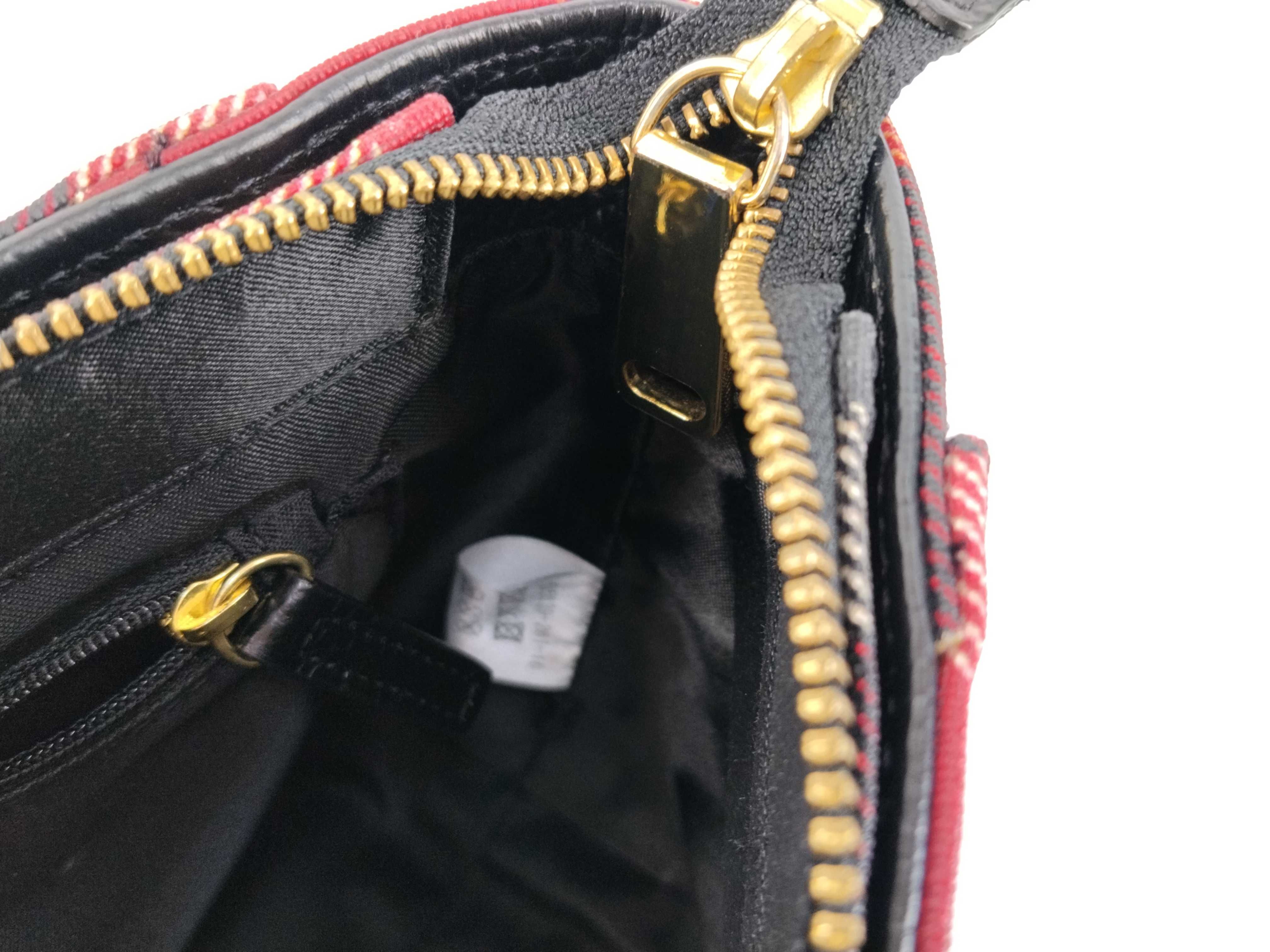 Blue Label Leather Multicolor Shoulder Bag — view 10