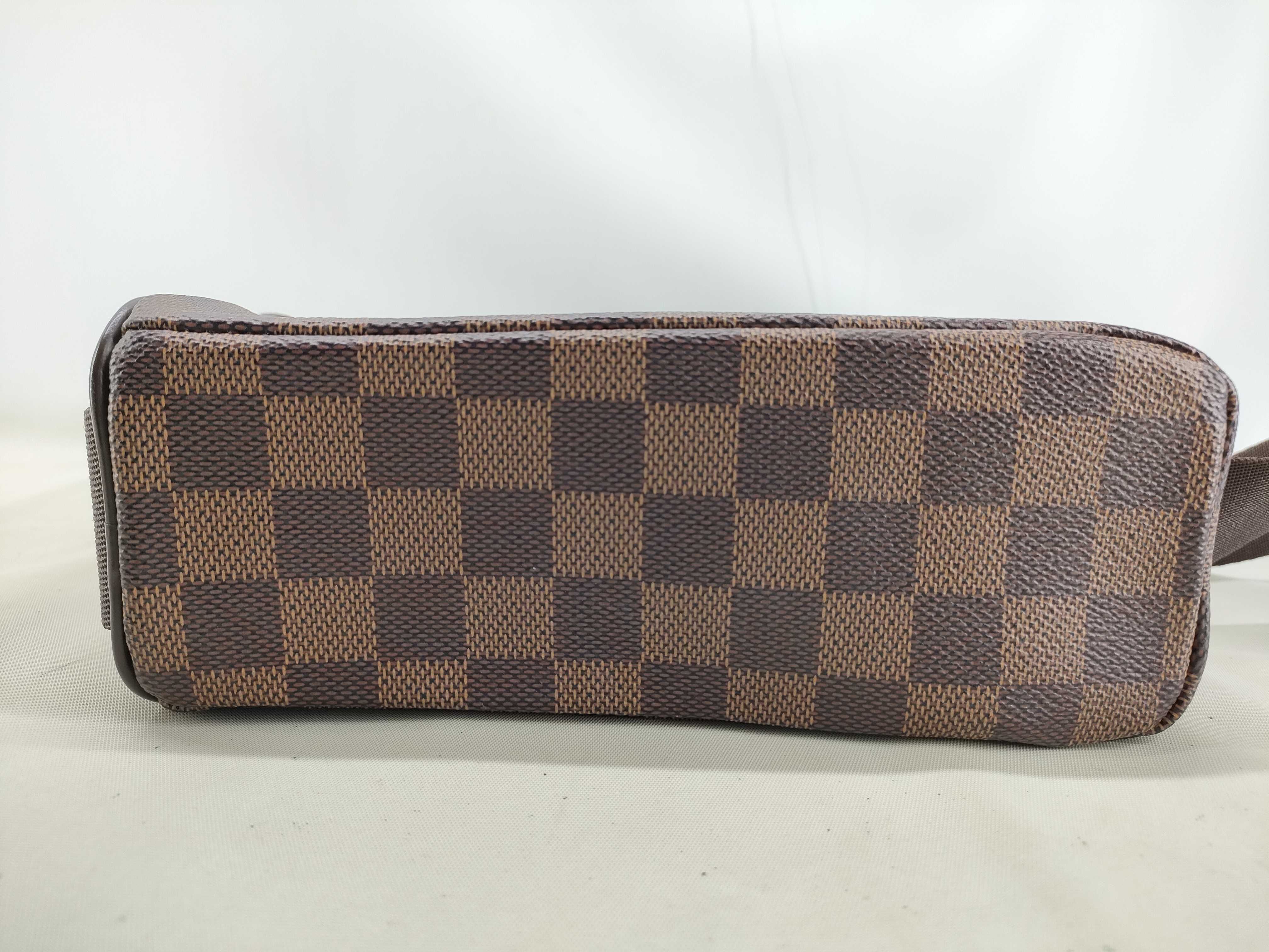 Damier Olaf PM N41442 MI1026 Brown Shoulder Bag — view 3