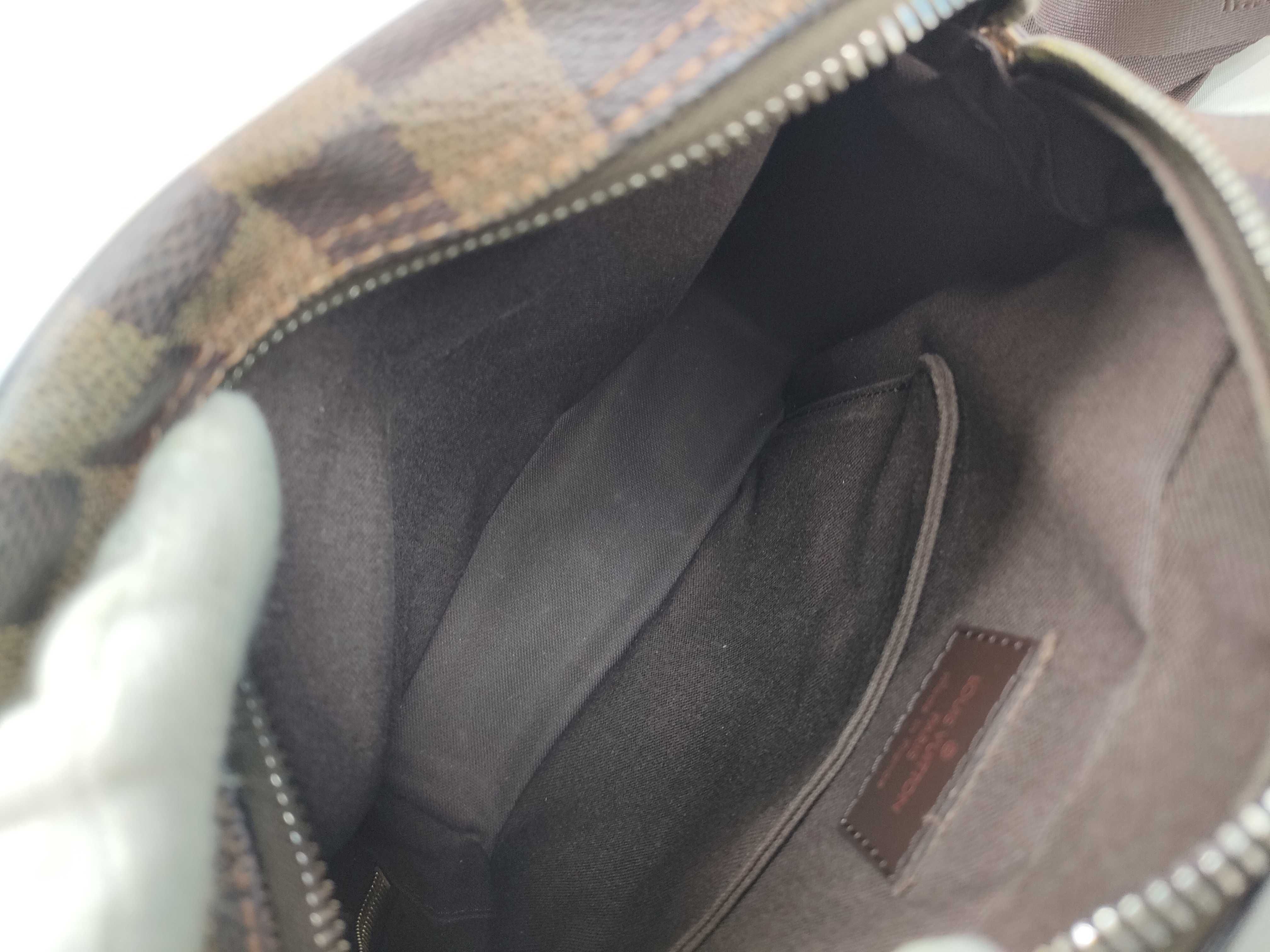 Damier Olaf PM N41442 MI1026 Brown Shoulder Bag — view 9