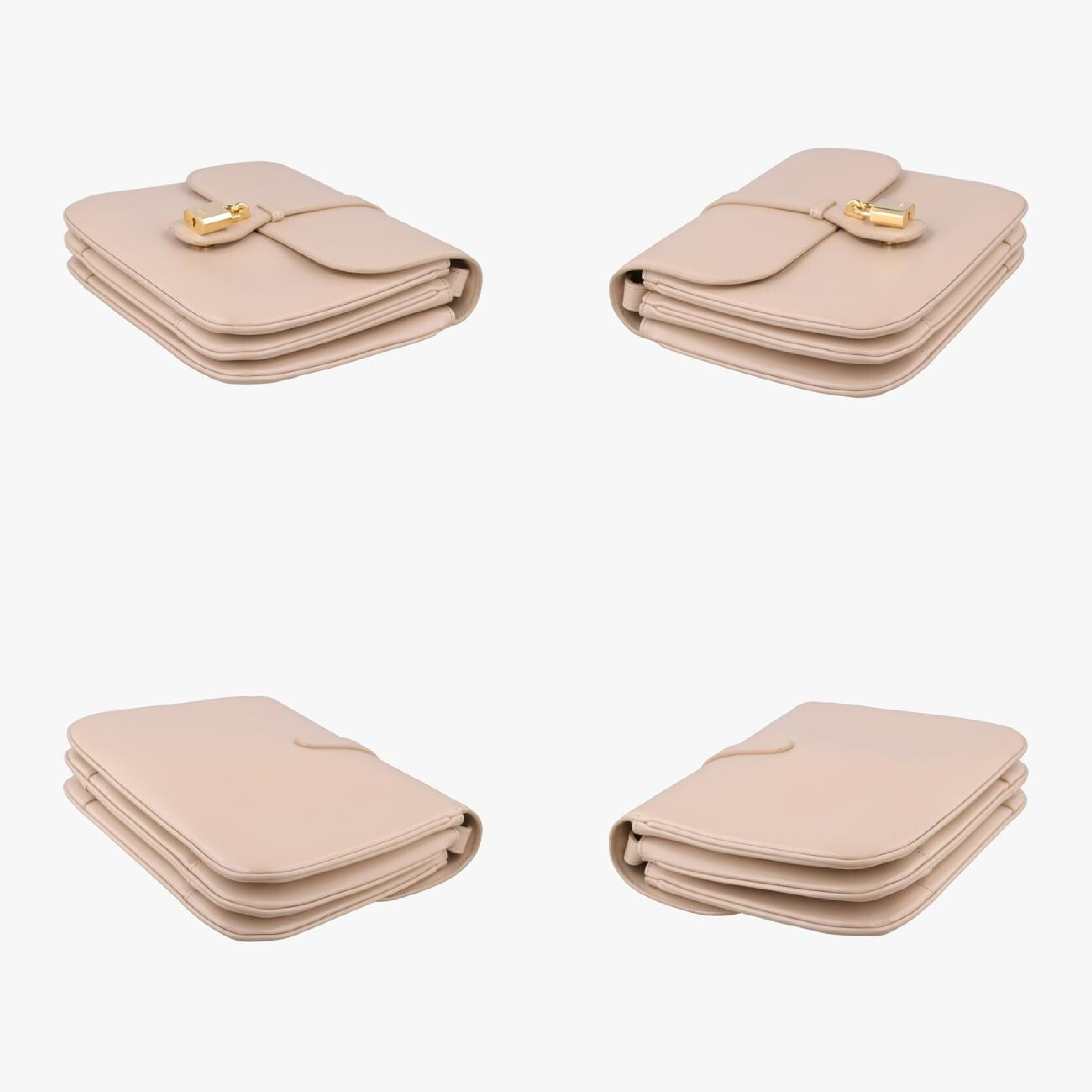 Taboo Medium Beige Leather Shoulder Bag 196583 U-CU-0282 — view 4