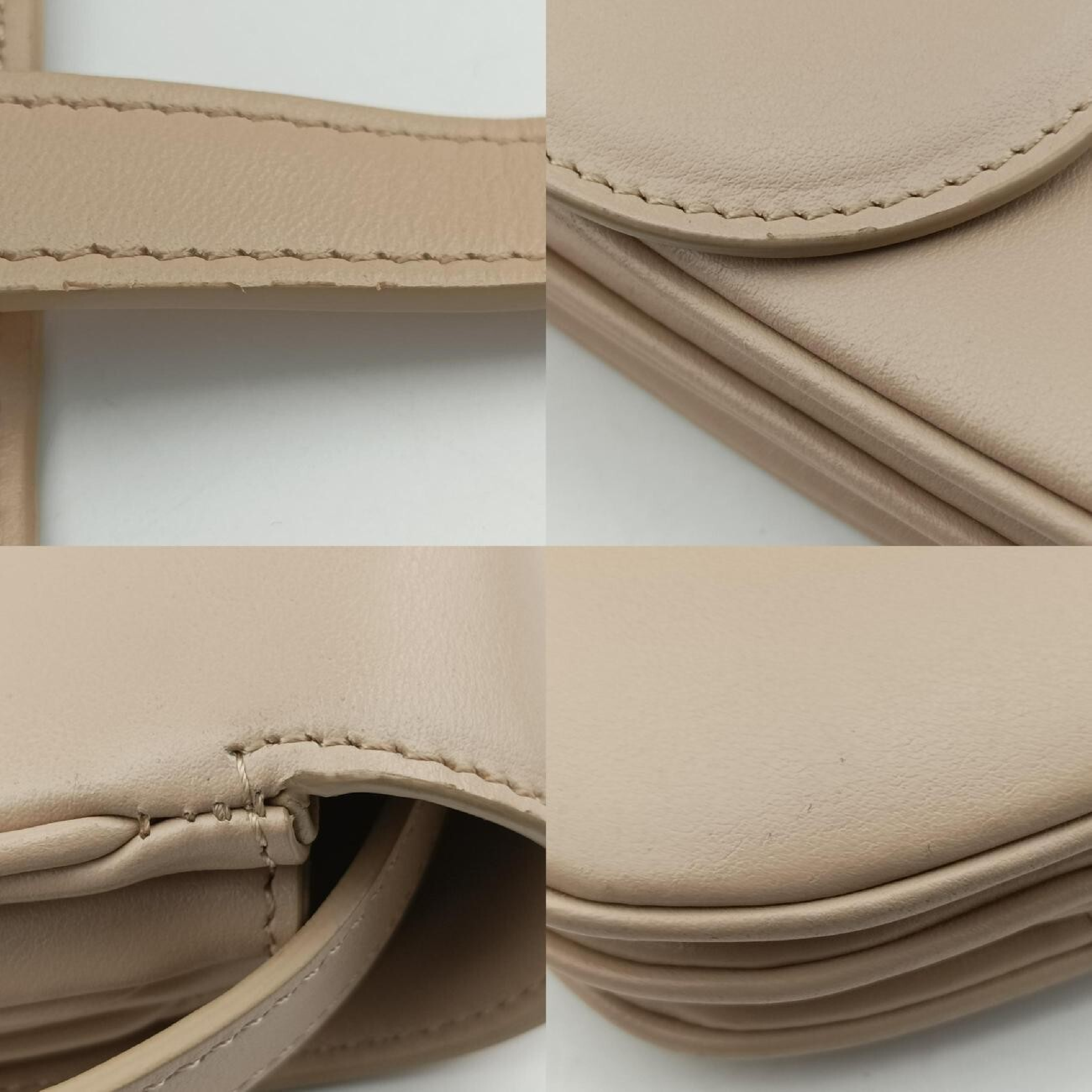 Taboo Medium Beige Leather Shoulder Bag 196583 U-CU-0282 — view 10