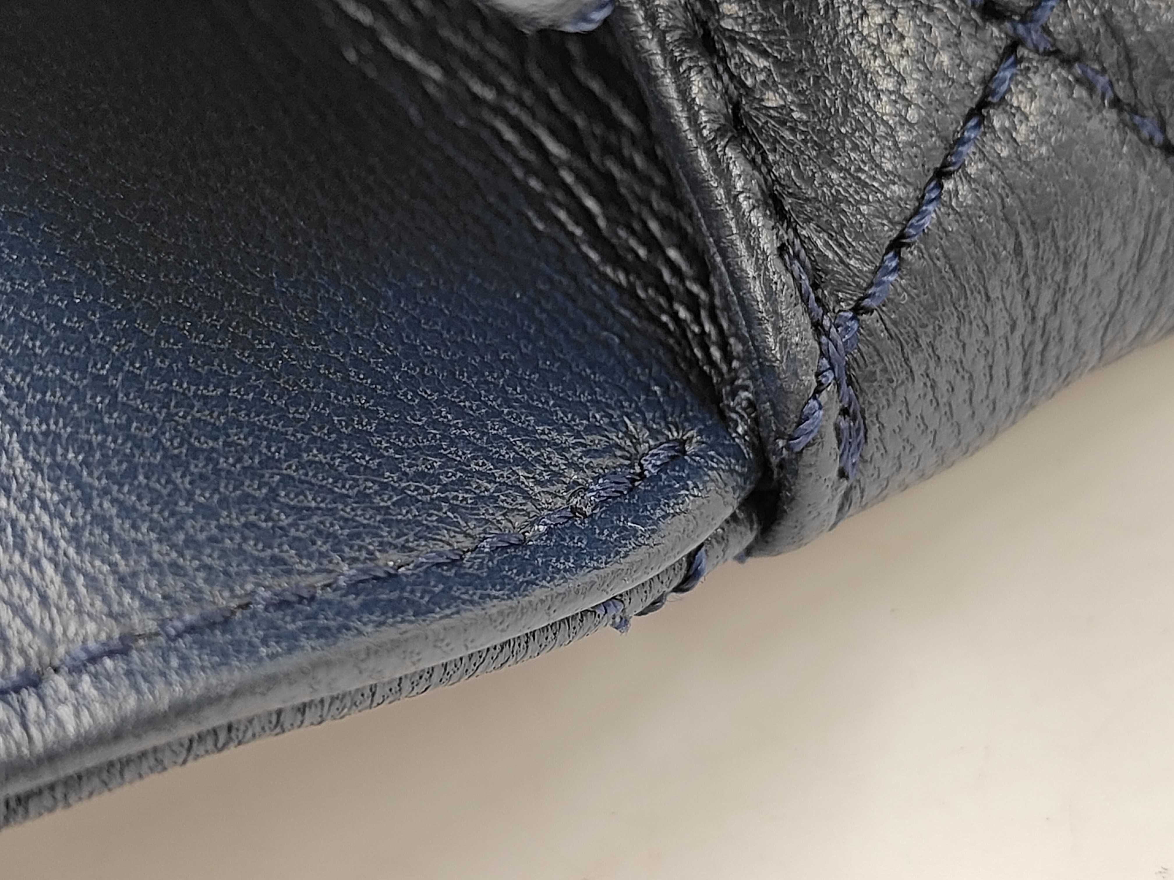 Lambskin Navy Coco Handle Shoulder Bag (Serial Number 31) — view 12