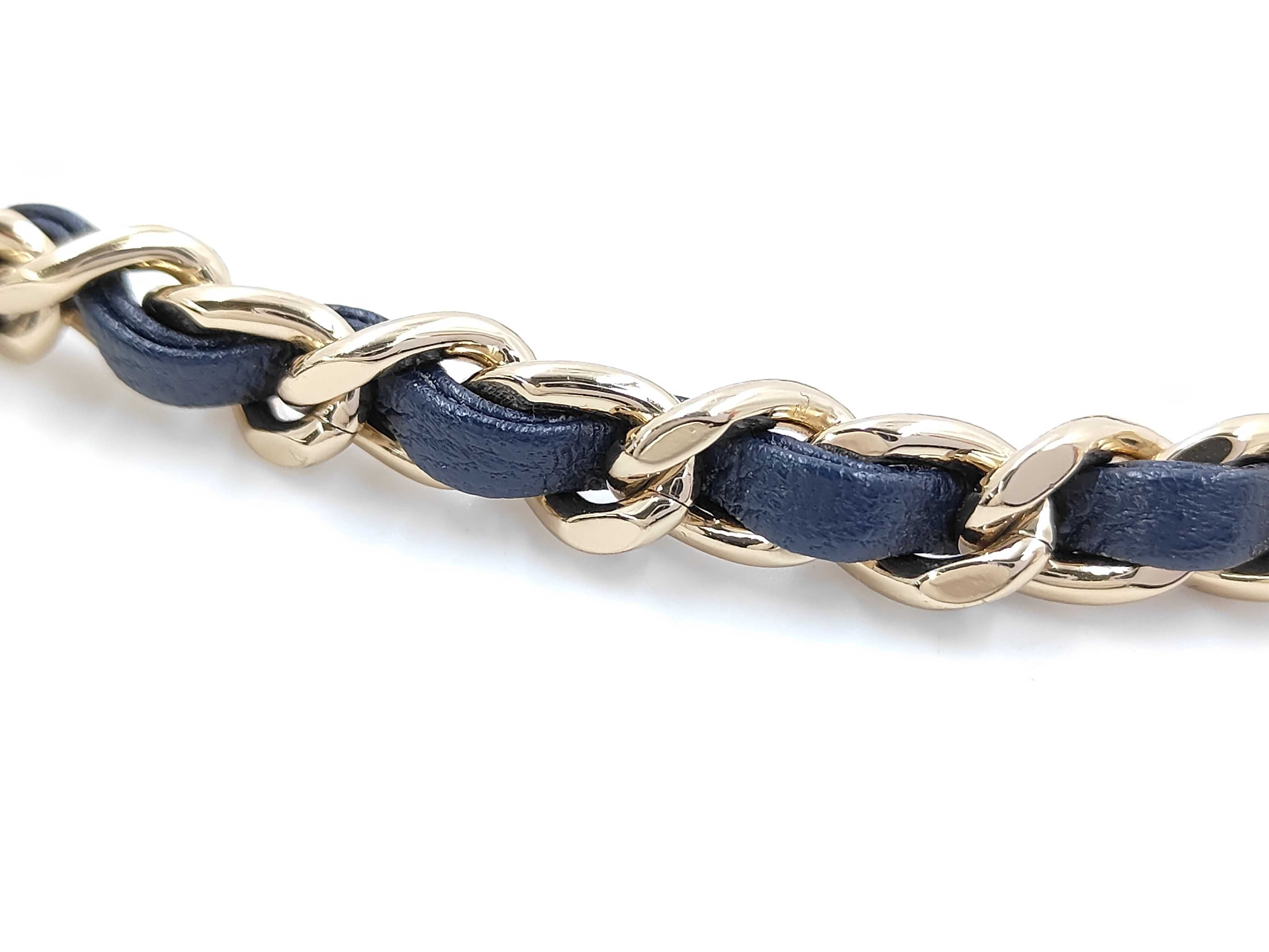 Lambskin Navy Coco Handle Shoulder Bag (Serial Number 31) — view 7