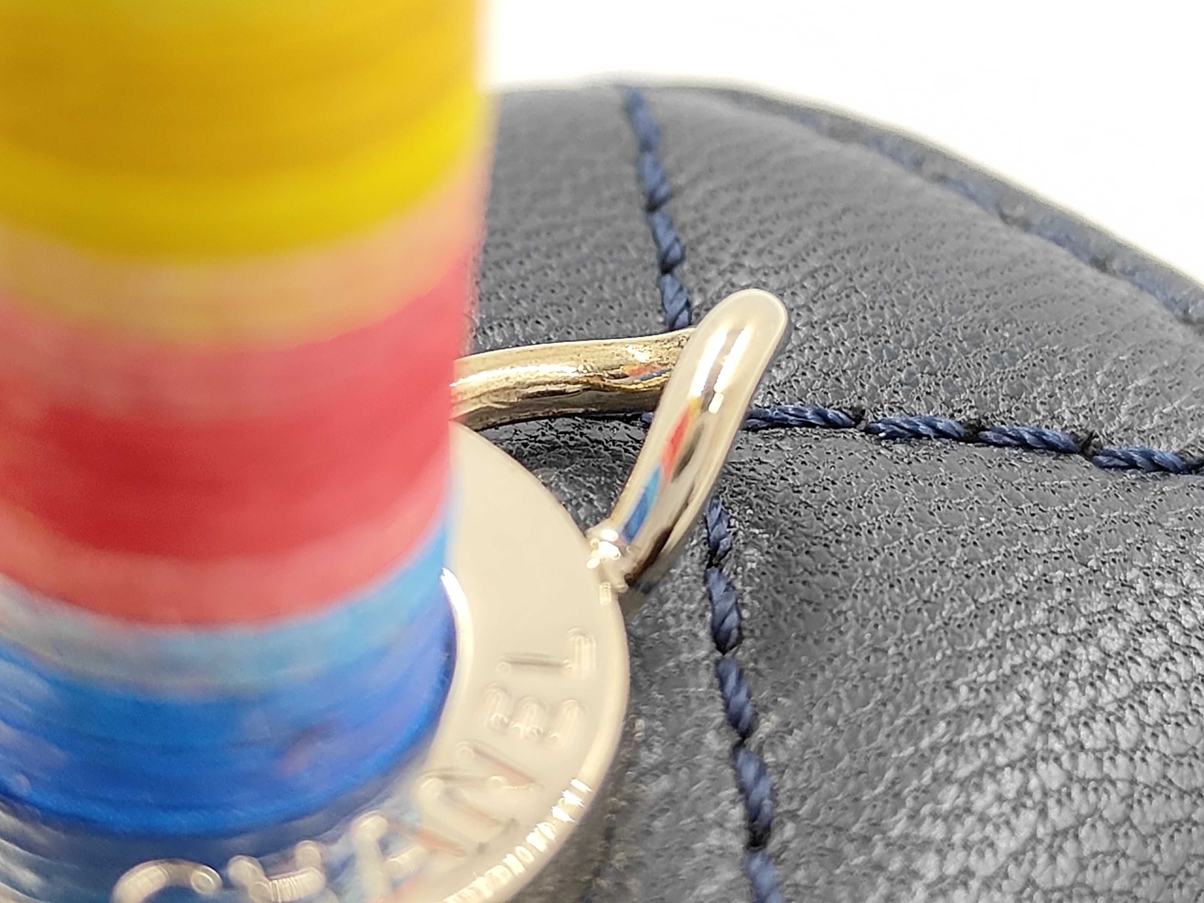 Lambskin Navy Coco Handle Shoulder Bag (Serial Number 31) — view 8