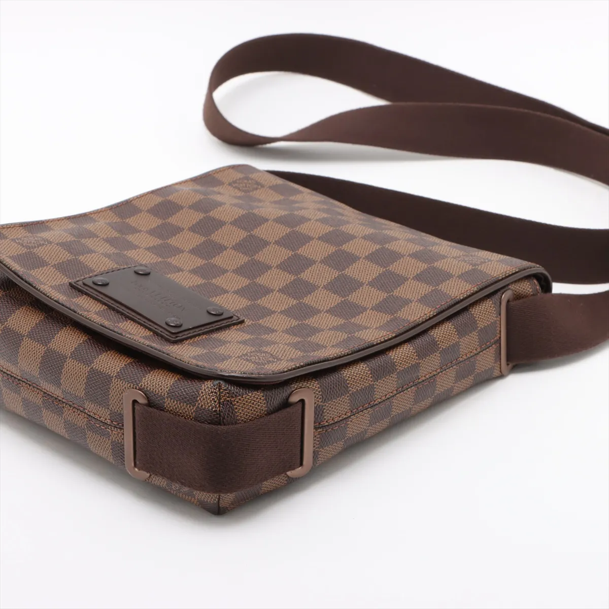 Damier Brooklyn PM N51210 SR0059 Brown — view 3