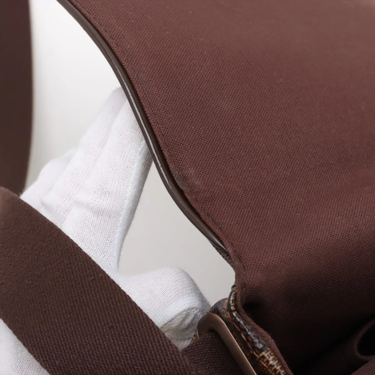 Damier Brooklyn PM N51210 SR0059 Brown — view 9