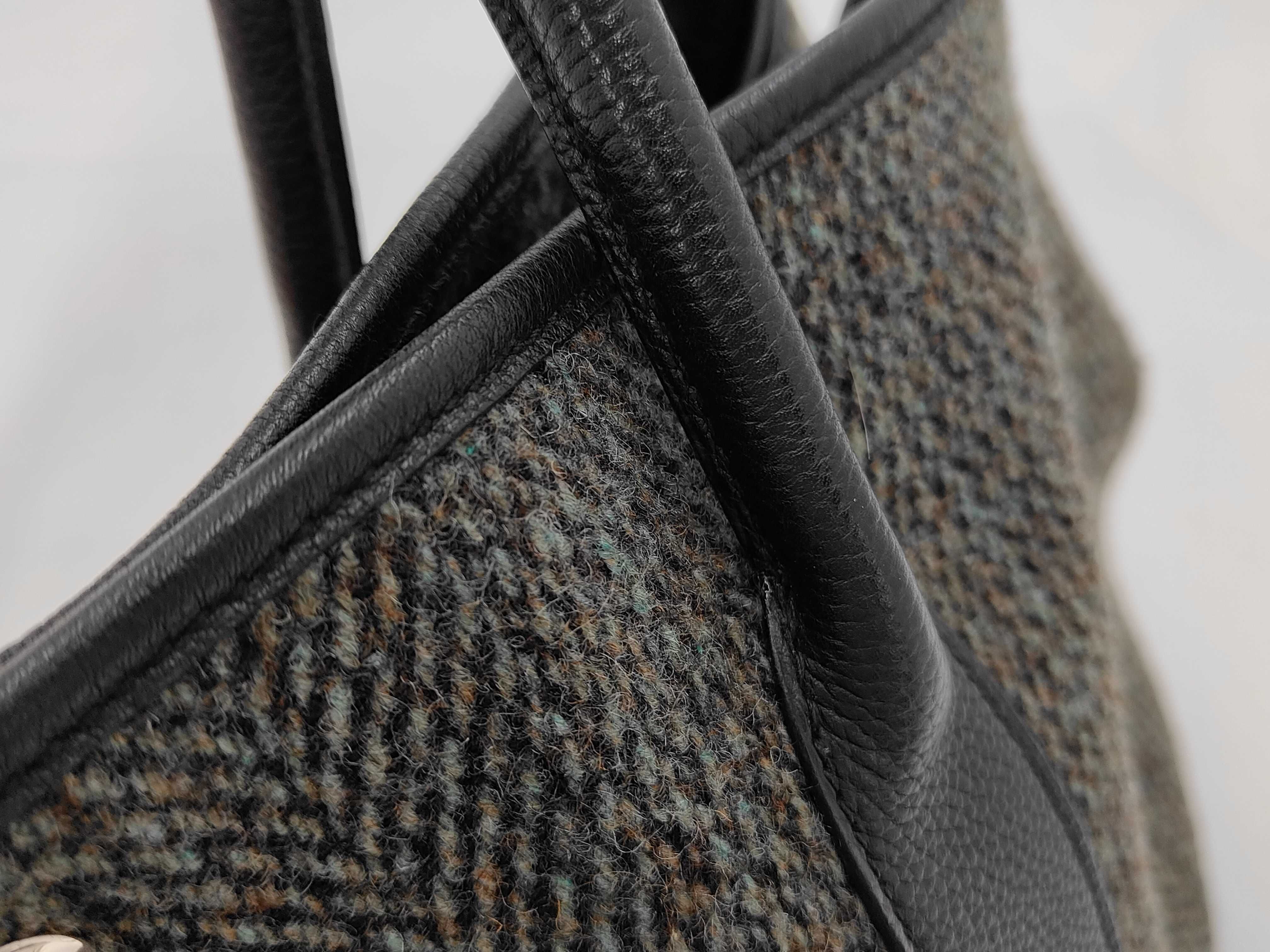 Garden Party PM G Wool x Leather Handbag — view 7