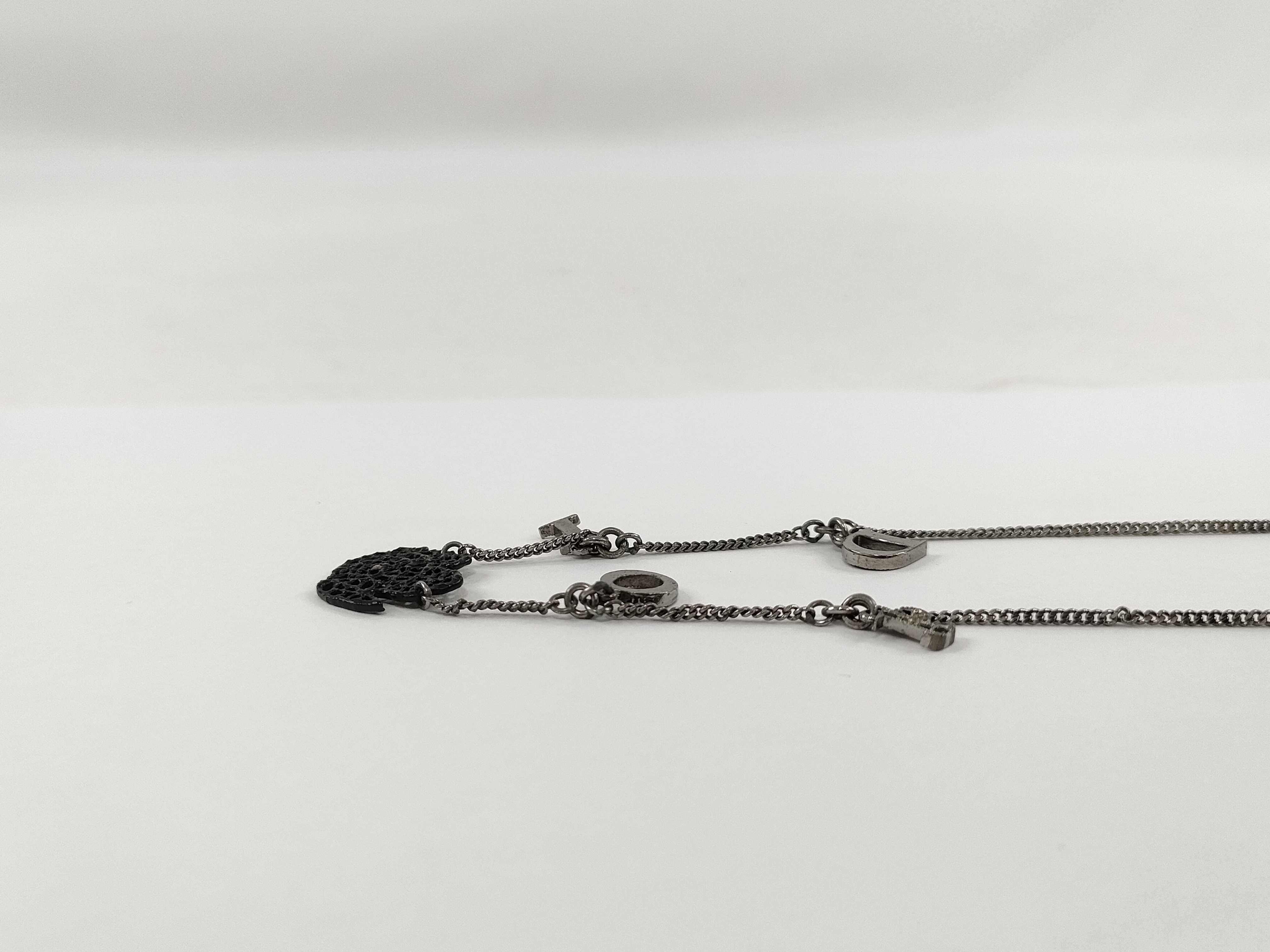 logo necklace (missing stone) — view 4
