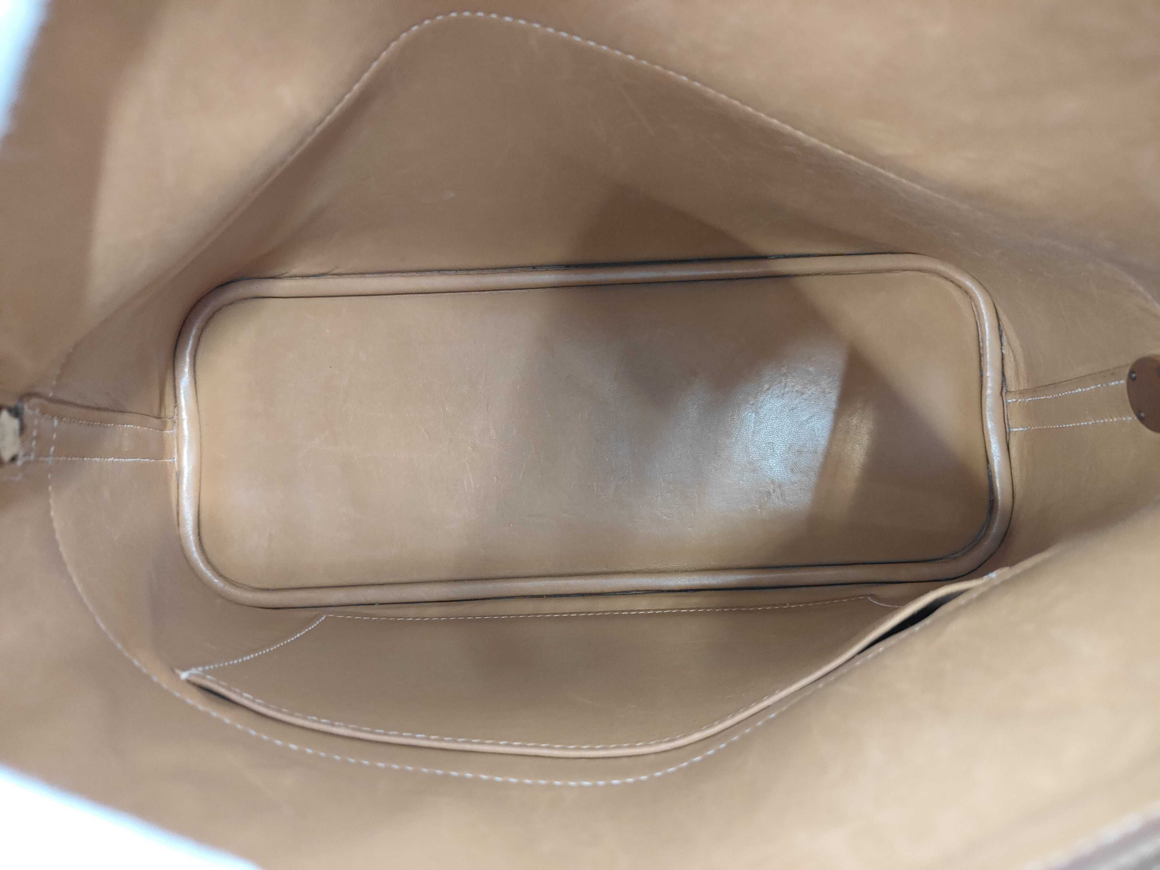 Bolide 31 Togo Gold Hardware H Handbag — view 8