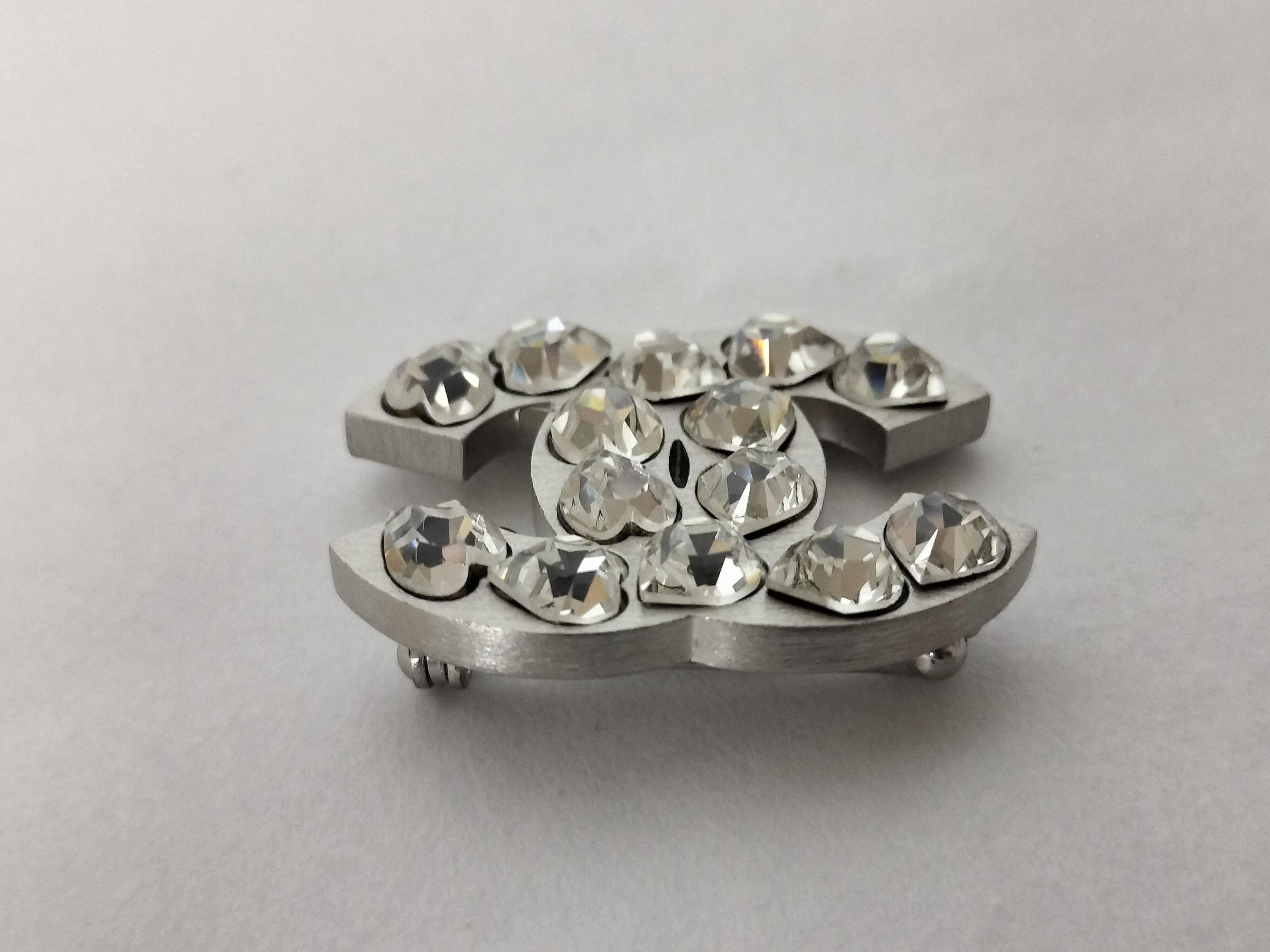 Coco Mark Heart Stone Brooch 04A Brooch — view 5