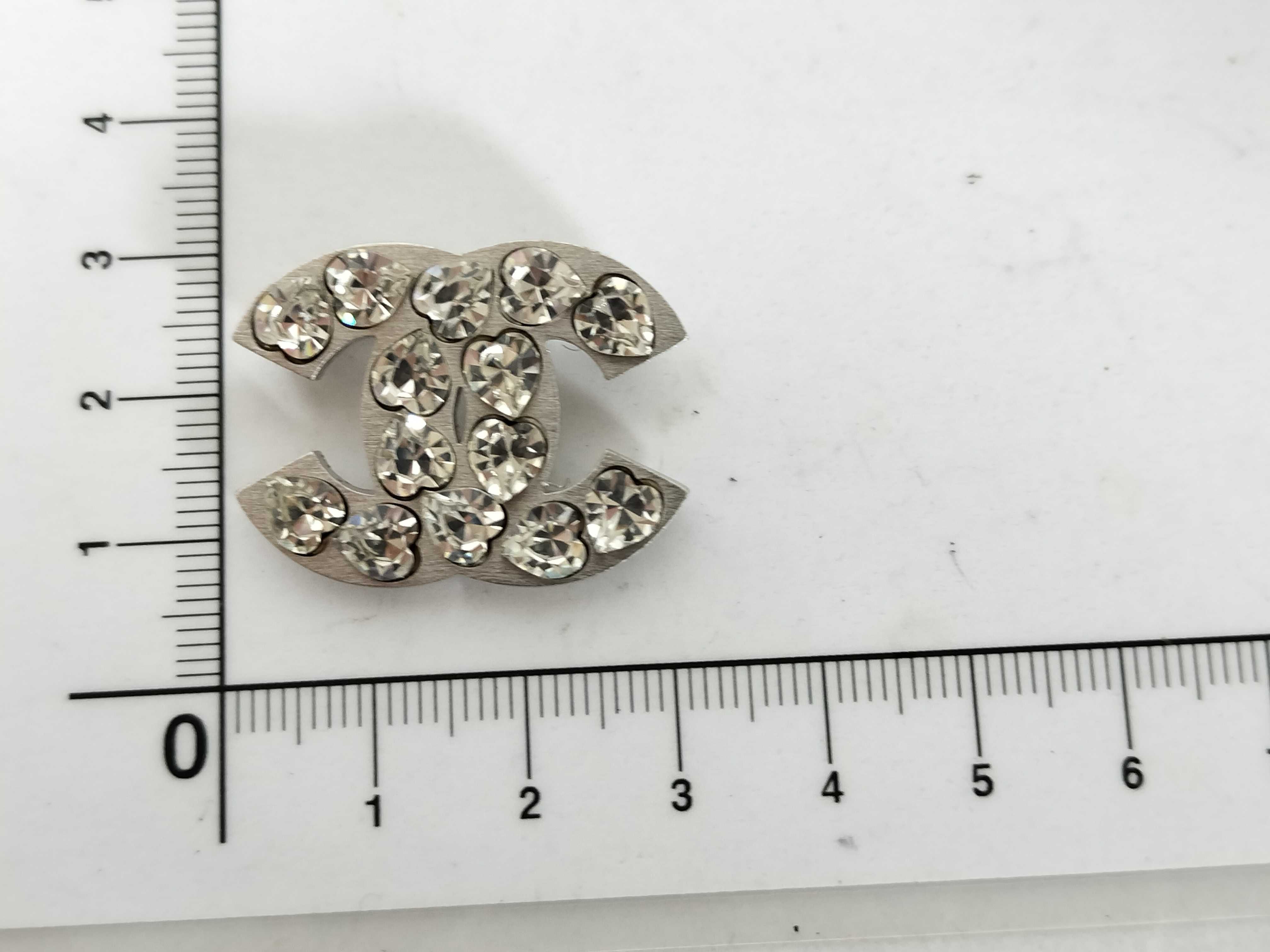 Coco Mark Heart Stone Brooch 04A Brooch — view 6