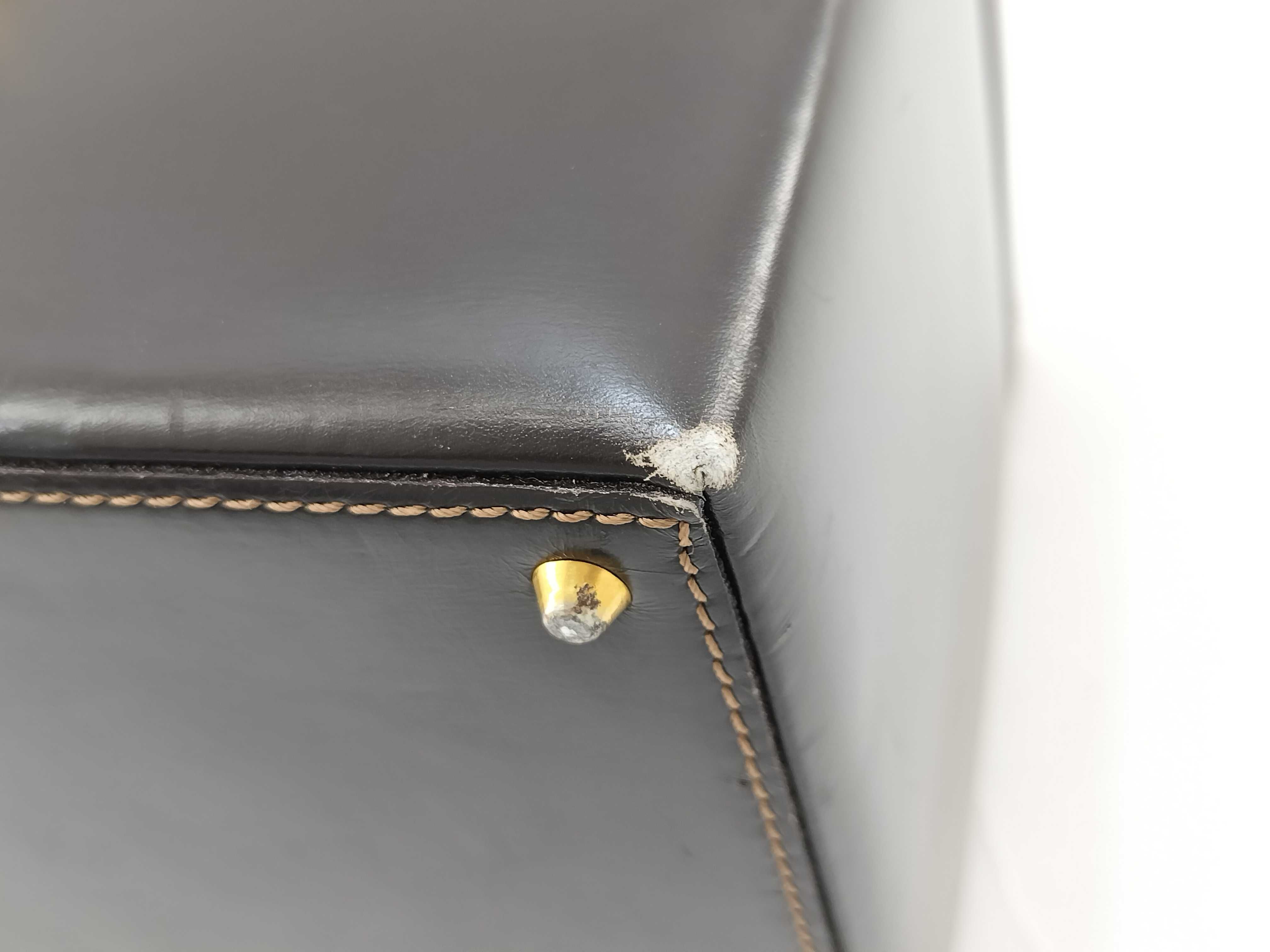 leather vanity bag — view 8