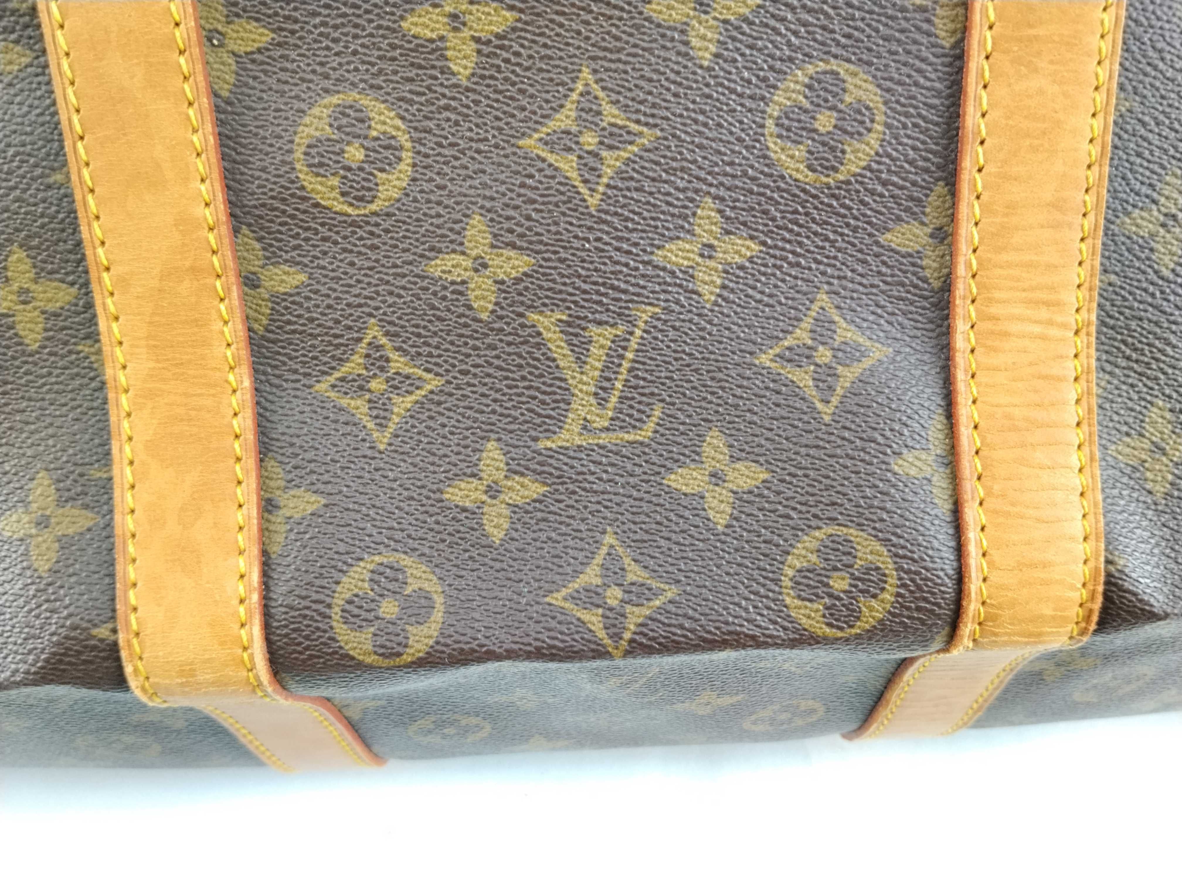 Monogram Louis Vuitton Keepall Boston Bag — view 12