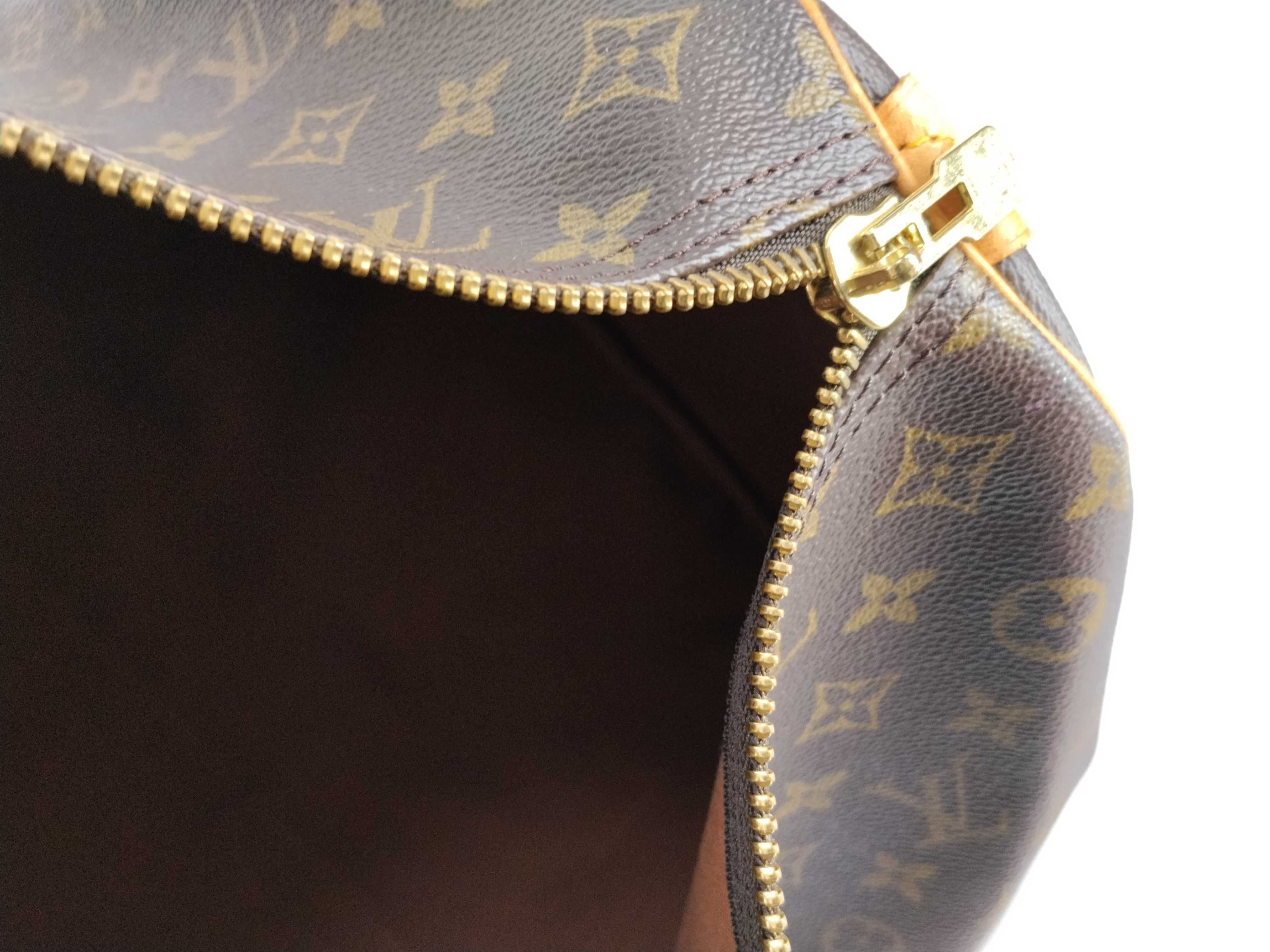 Monogram Louis Vuitton Keepall Boston Bag — view 13
