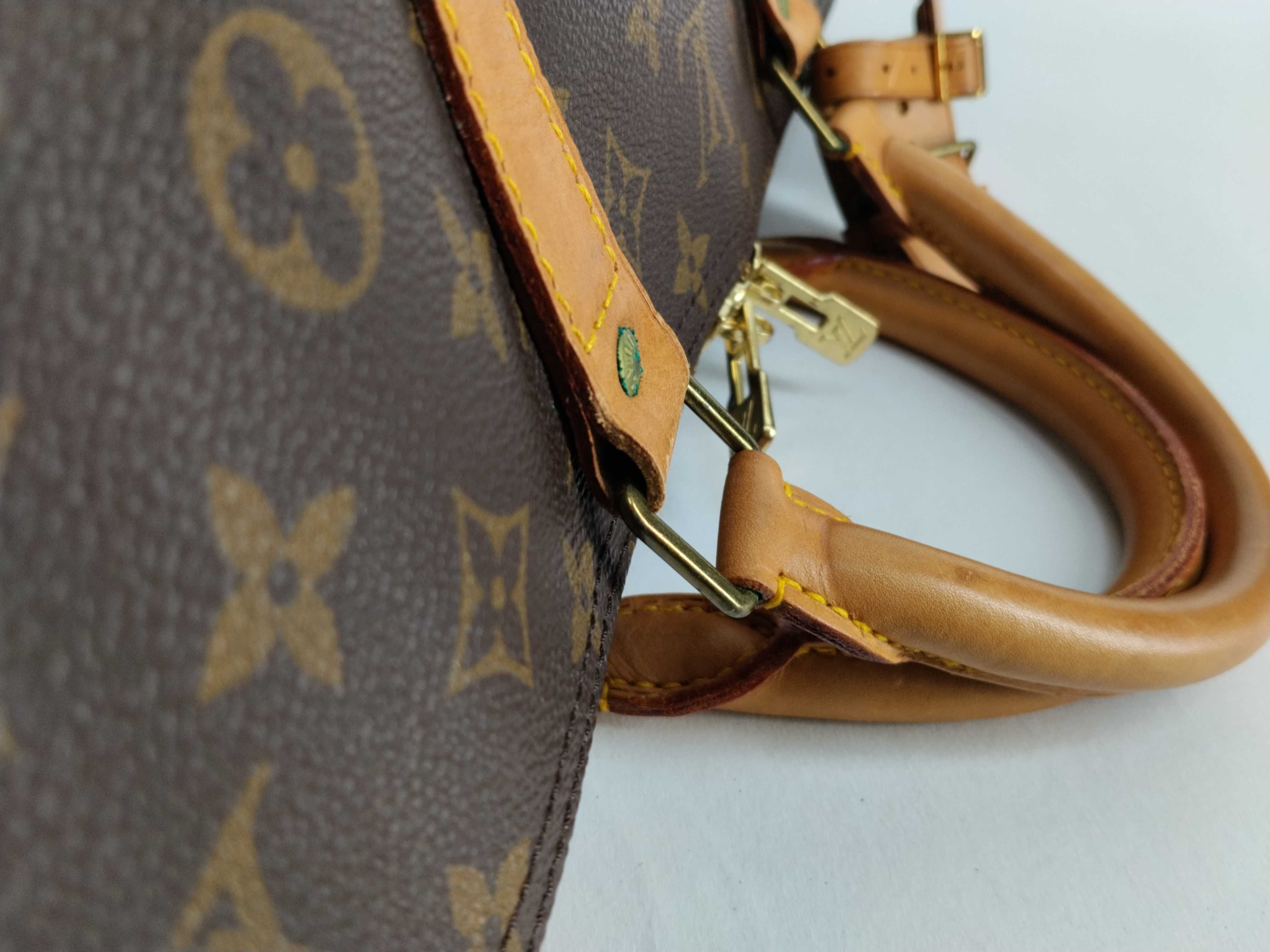 Monogram Louis Vuitton Keepall Boston Bag — view 5