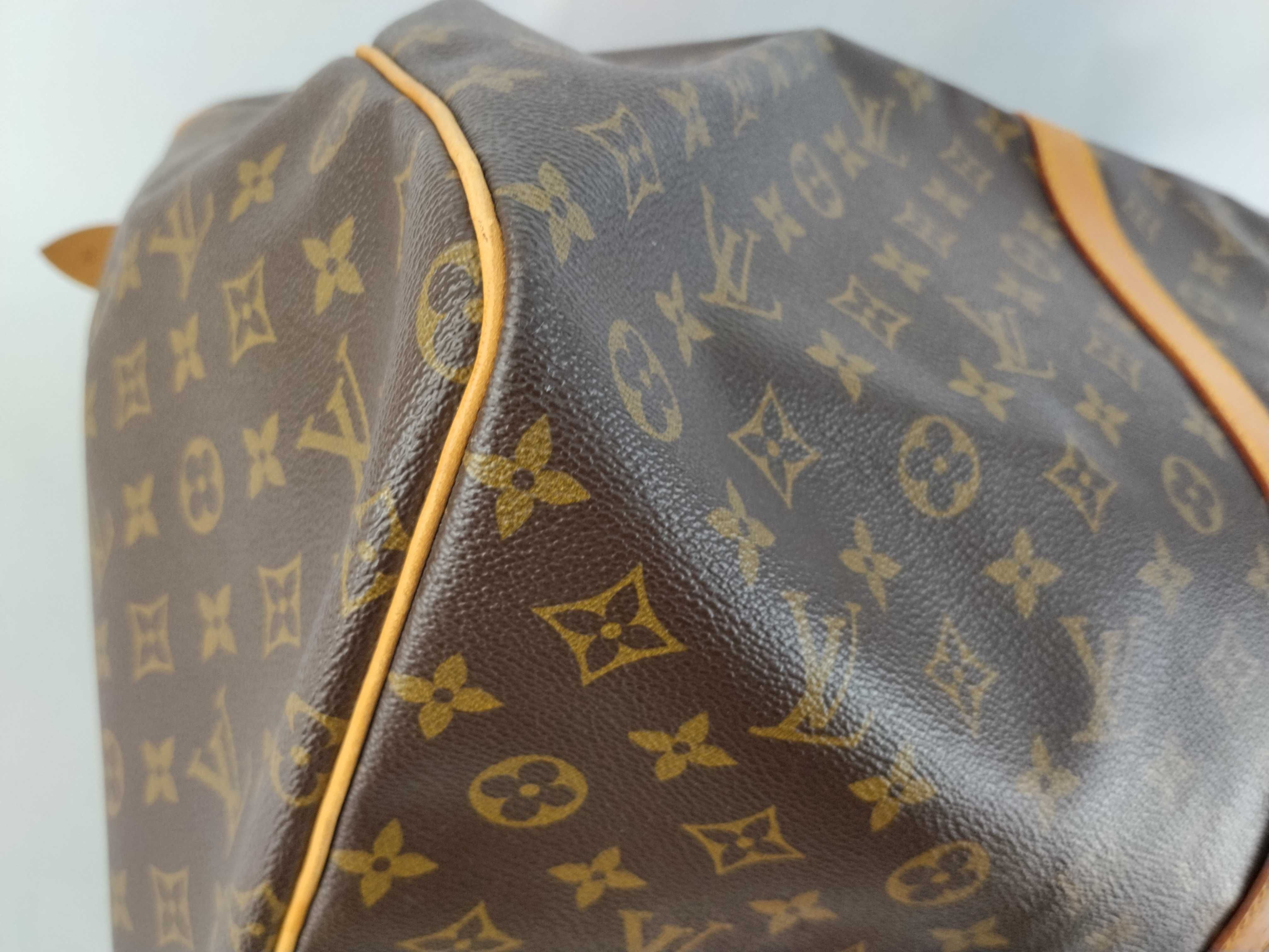 Monogram Louis Vuitton Keepall Boston Bag — view 6