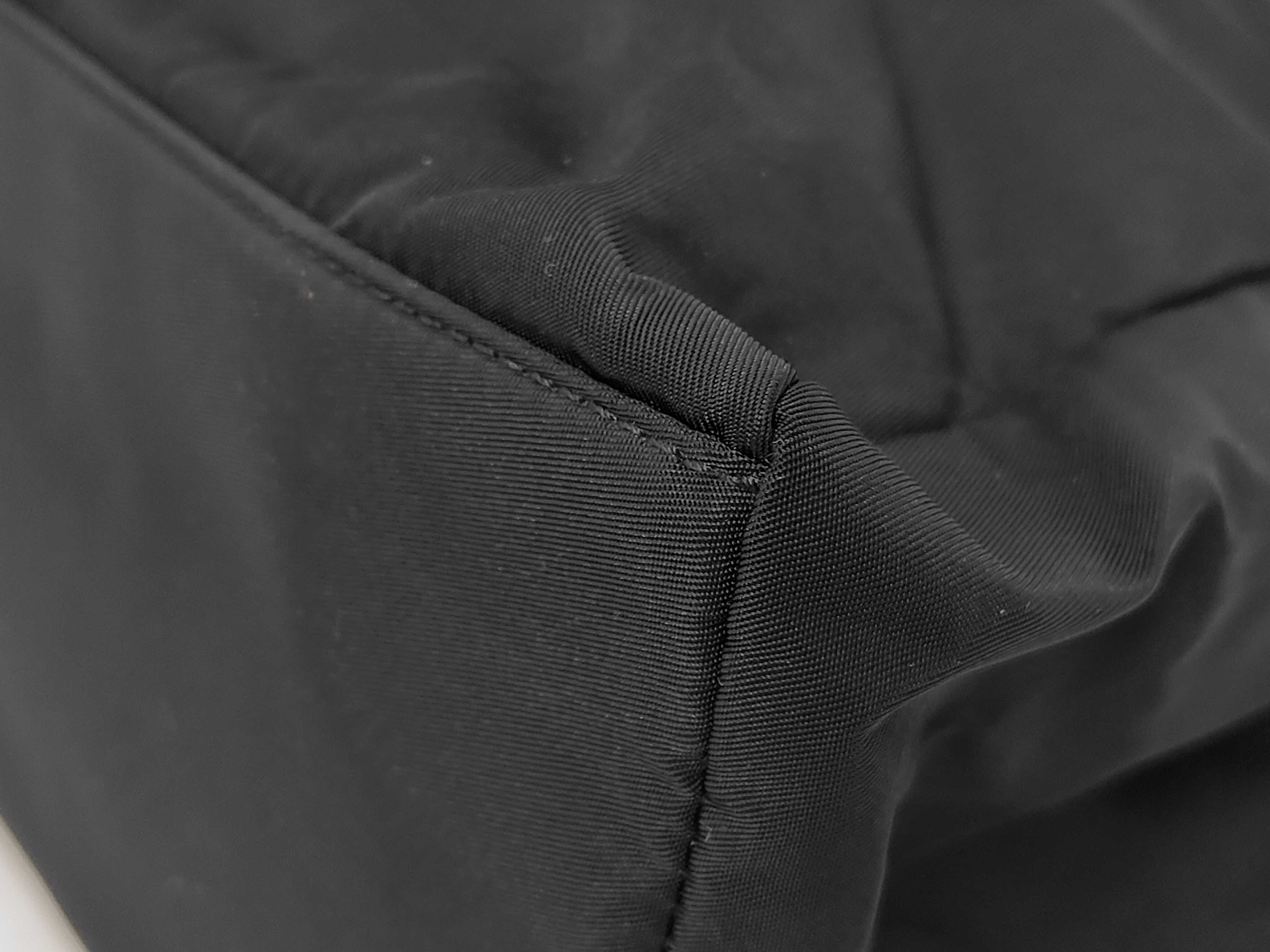 nylon tote bag, black tote bag — view 7