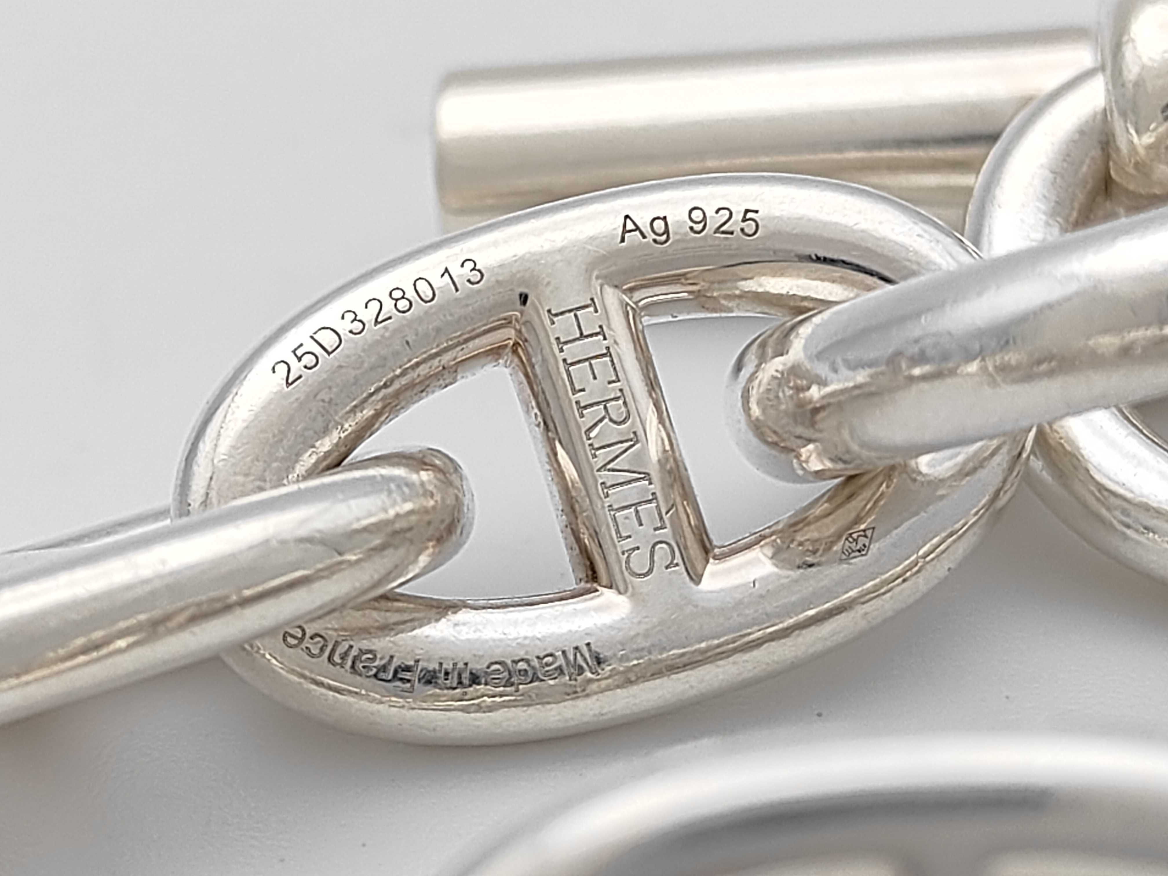 Chaine d'Ancle GM Ag950 12 frames 107.7g Bracelet/Bangle — view 4