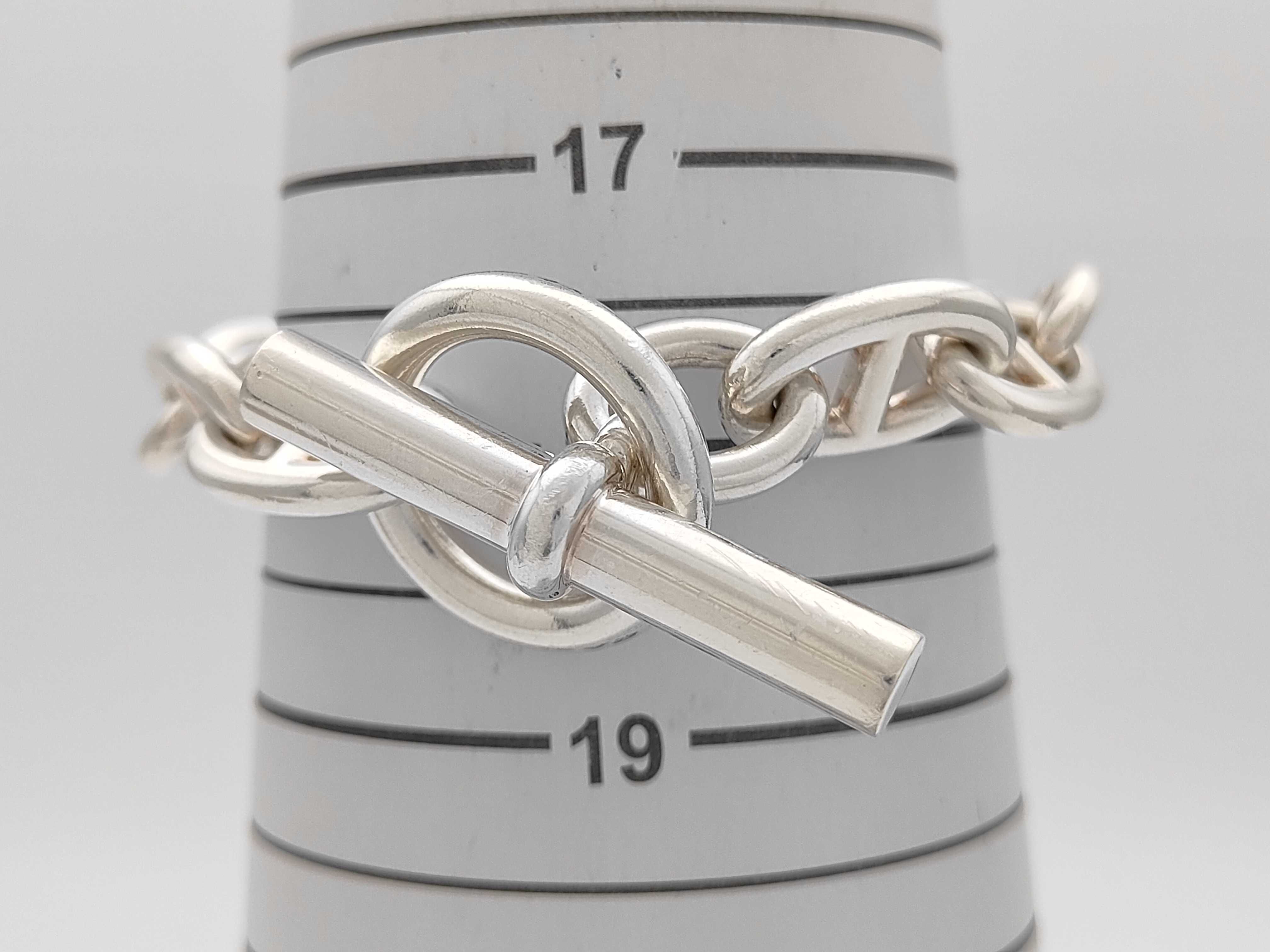 Chaine d'Ancle GM Ag950 12 frames 107.7g Bracelet/Bangle — view 5