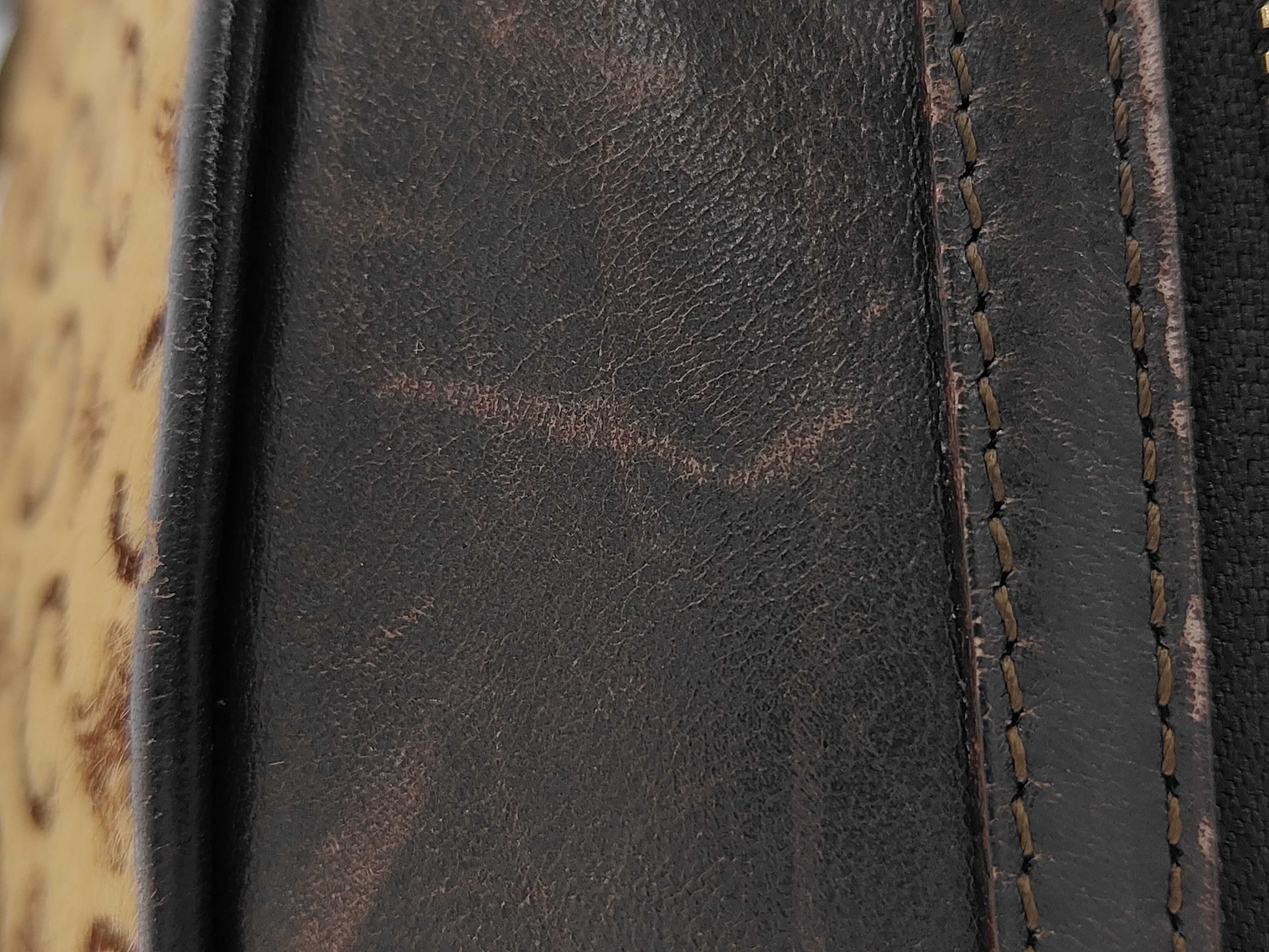 C Macadam Calf Hair Handbag — view 7