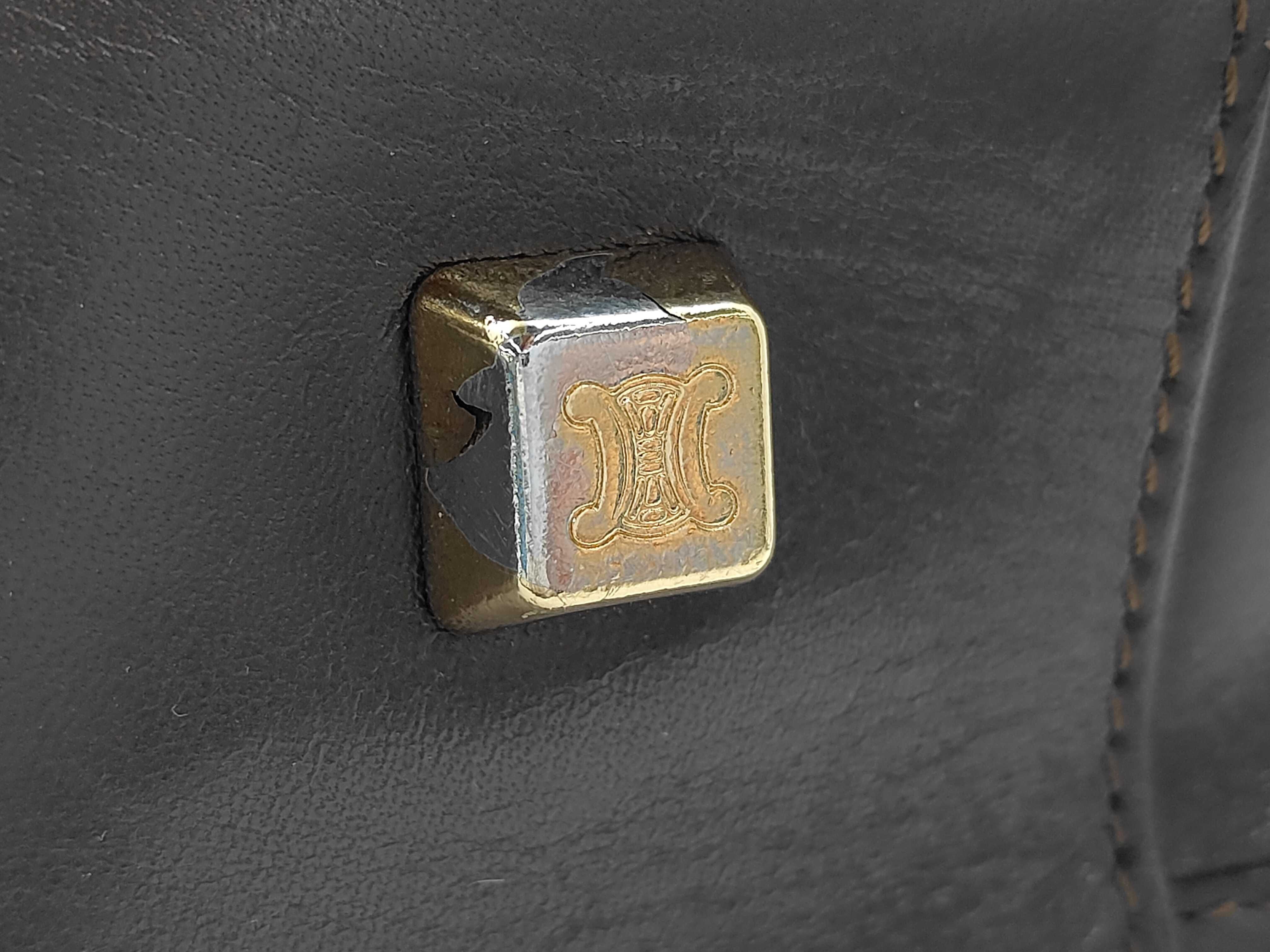 C Macadam Calf Hair Handbag — view 10