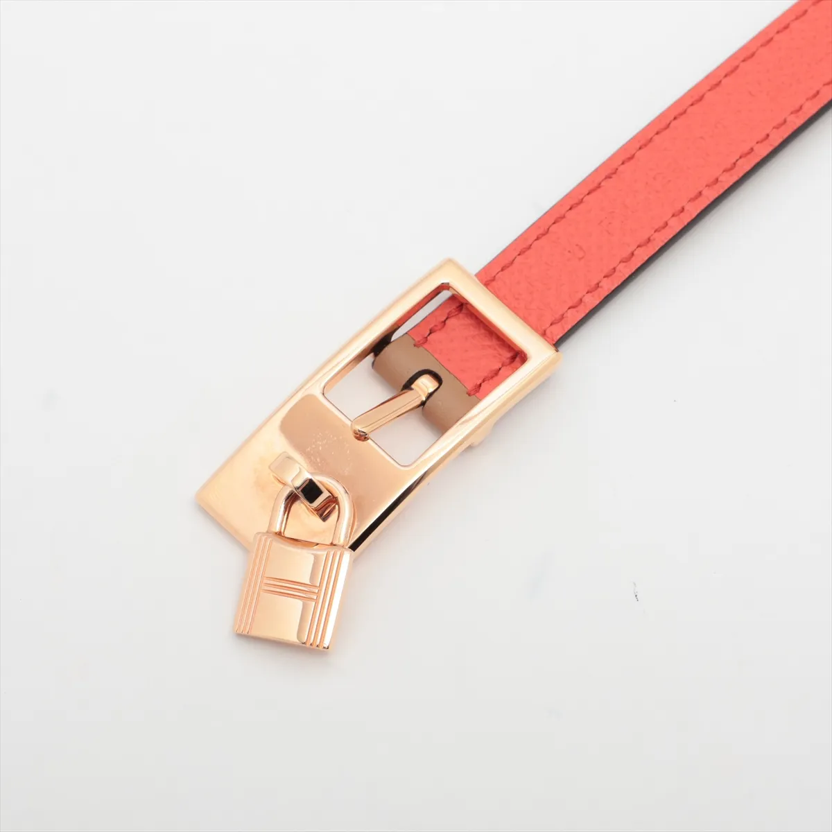 Lucky 15 Reversible Cadena U:2022 FI0212 Belt 80 Leather Pink x Beige — view 2