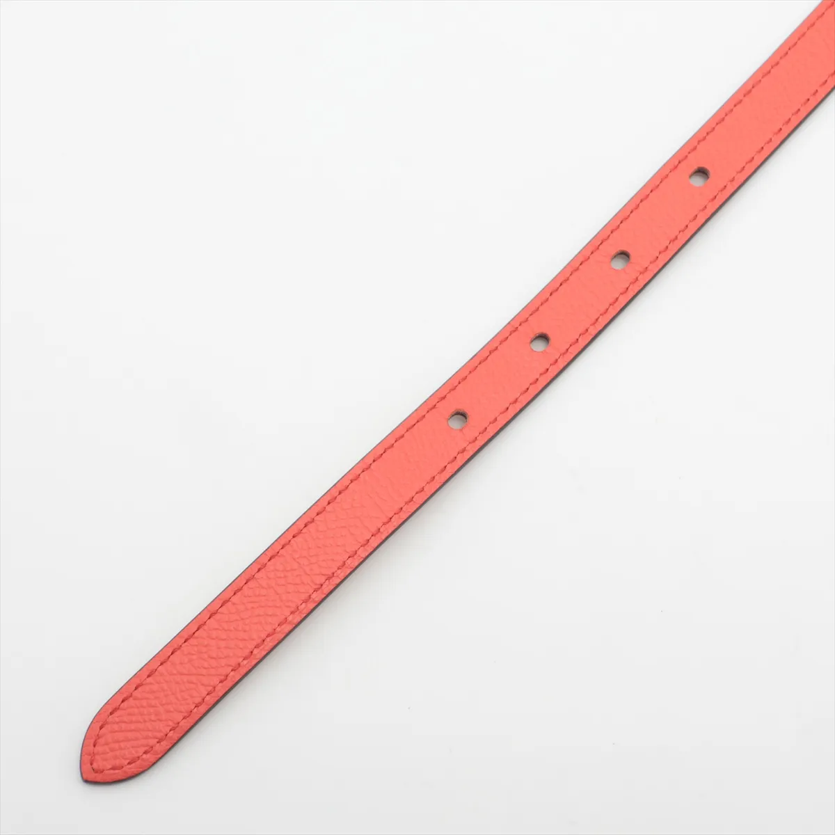 Lucky 15 Reversible Cadena U:2022 FI0212 Belt 80 Leather Pink x Beige — view 3
