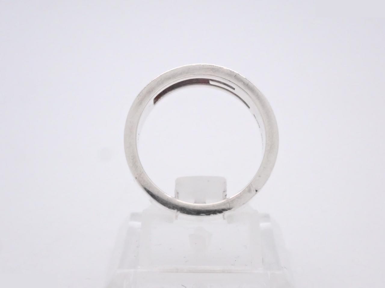 Branded G Silver Ring, Stamped 13, Actual Size #12, 925 Sterling Silver / 7.6g — view 3