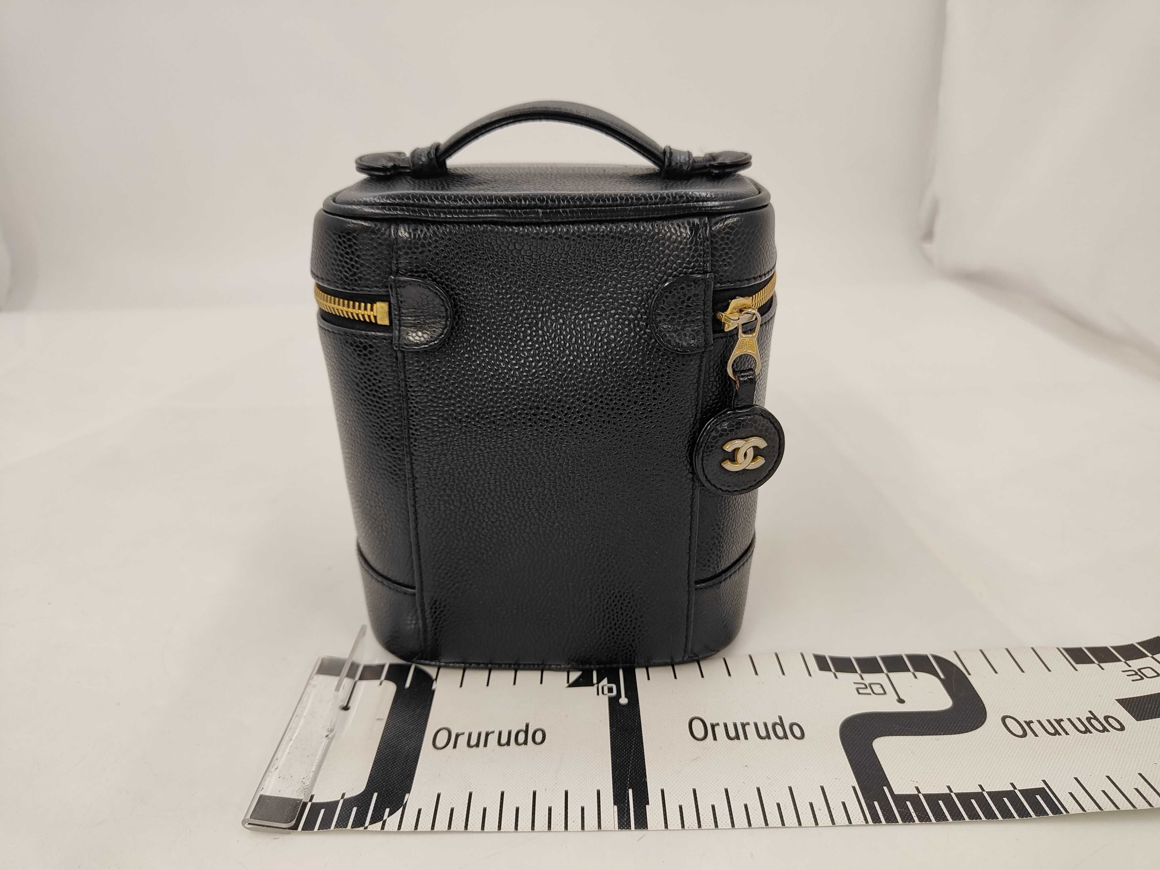 Vanity Bag, Coco Mark, Black, Gold Hardware — view 2
