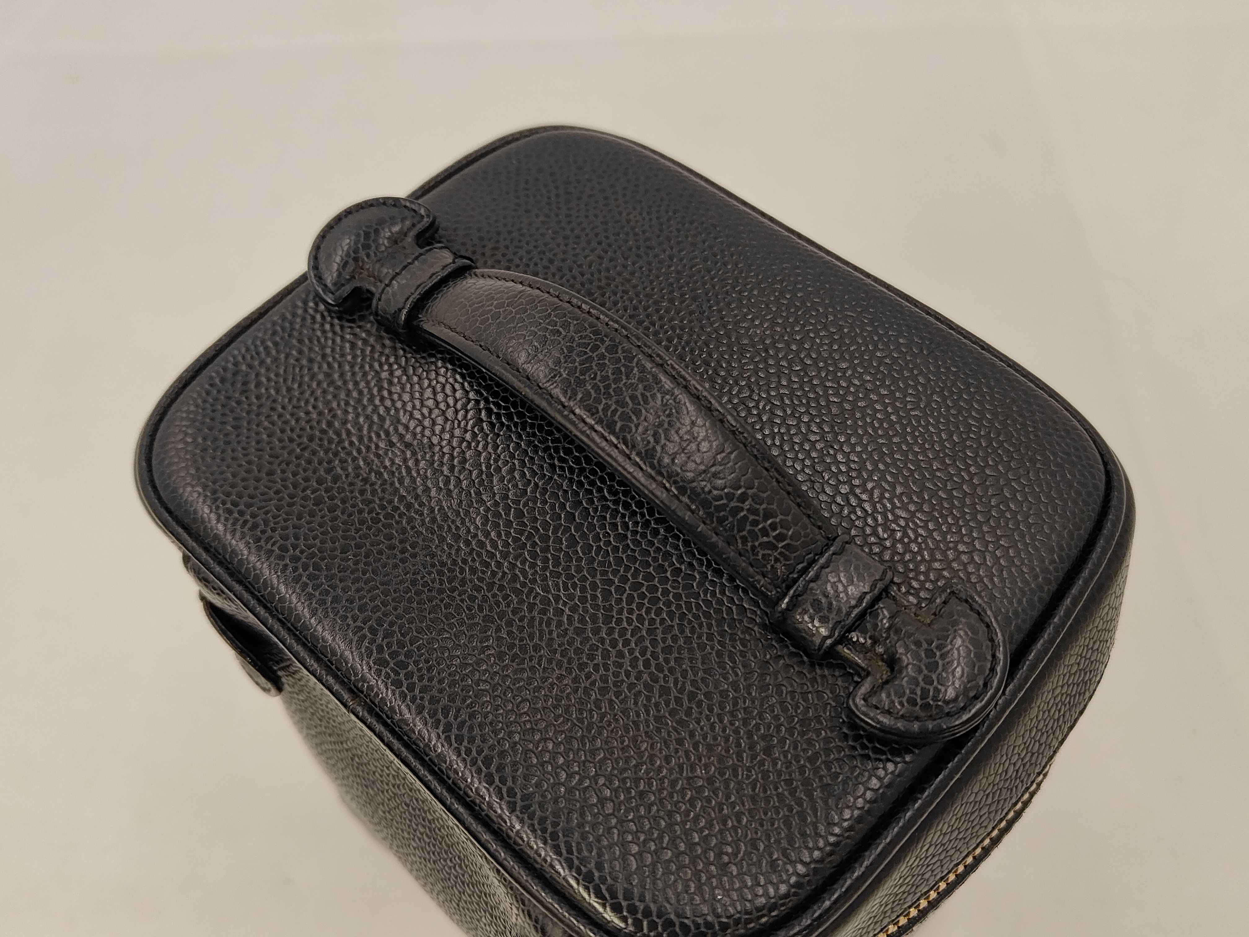 Vanity Bag, Coco Mark, Black, Gold Hardware — view 3